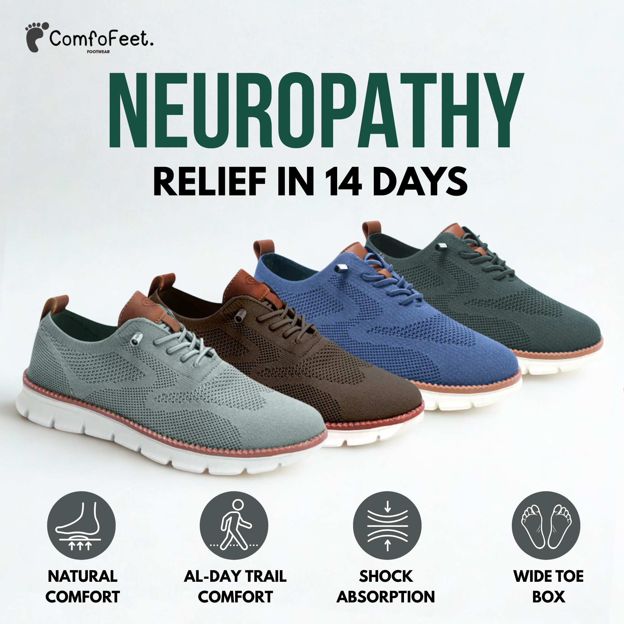 ComfoFeet Facebook ad
