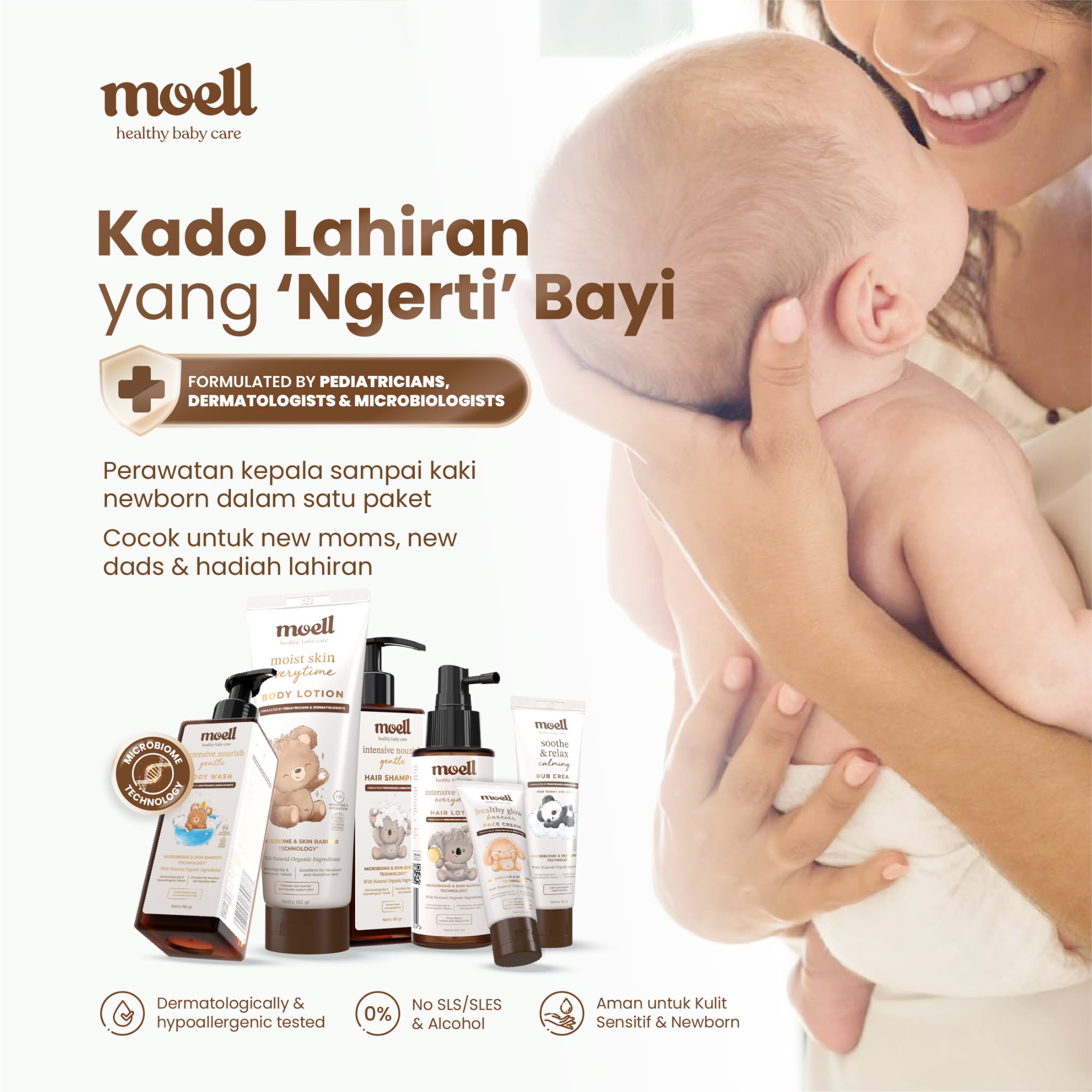 Moell Hair & Body Care  Facebook ad