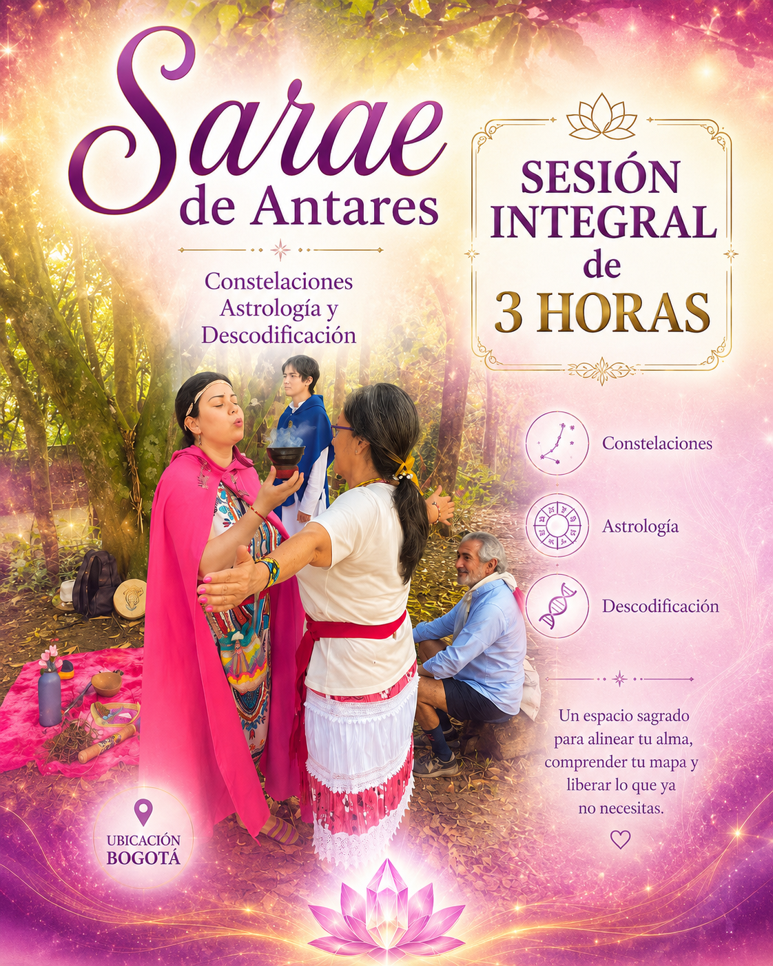 Pensamientos Conscientes Facebook ad: Agenda tu sesión Holística