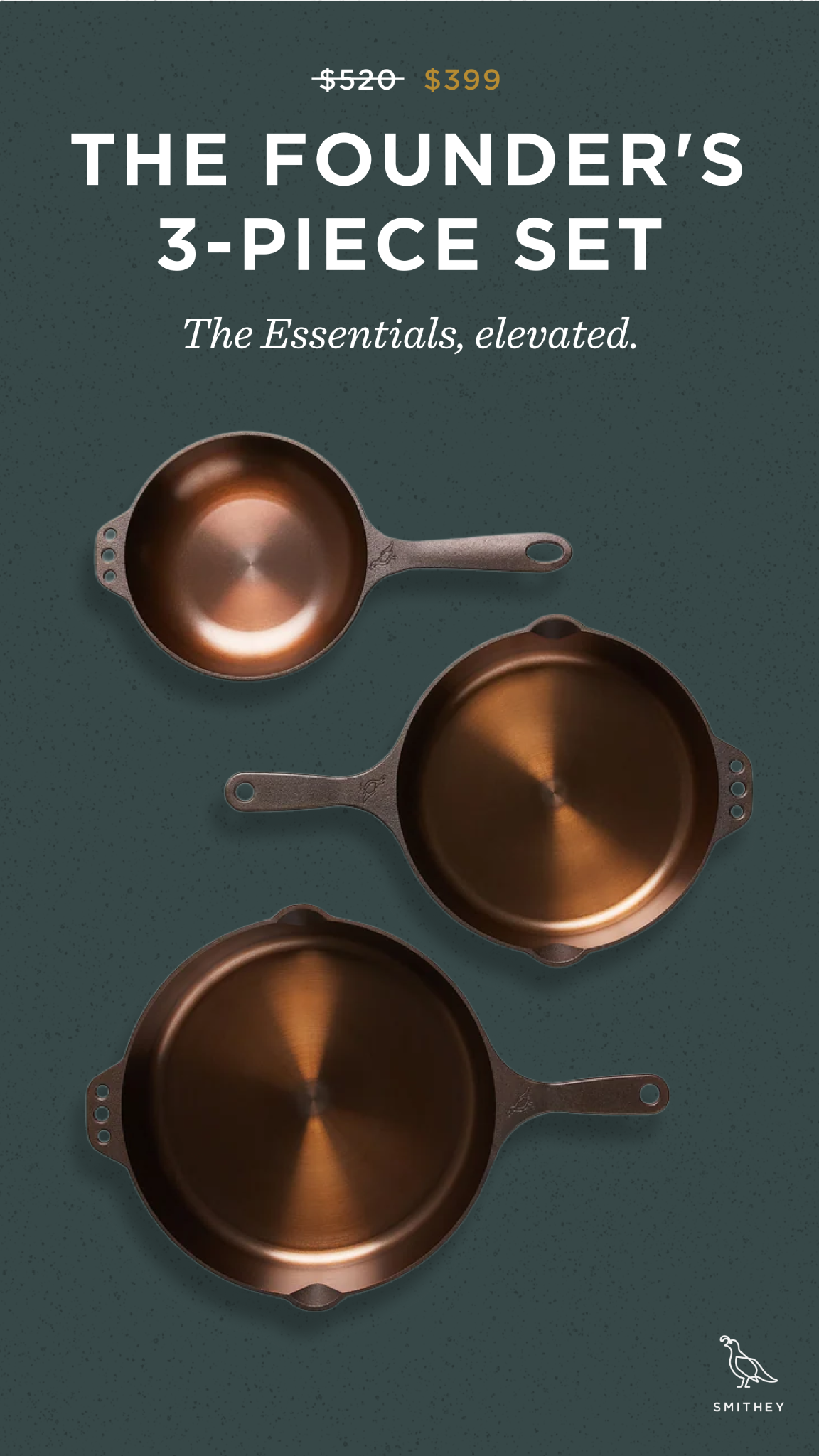 Smithey Ironware Company Facebook ad