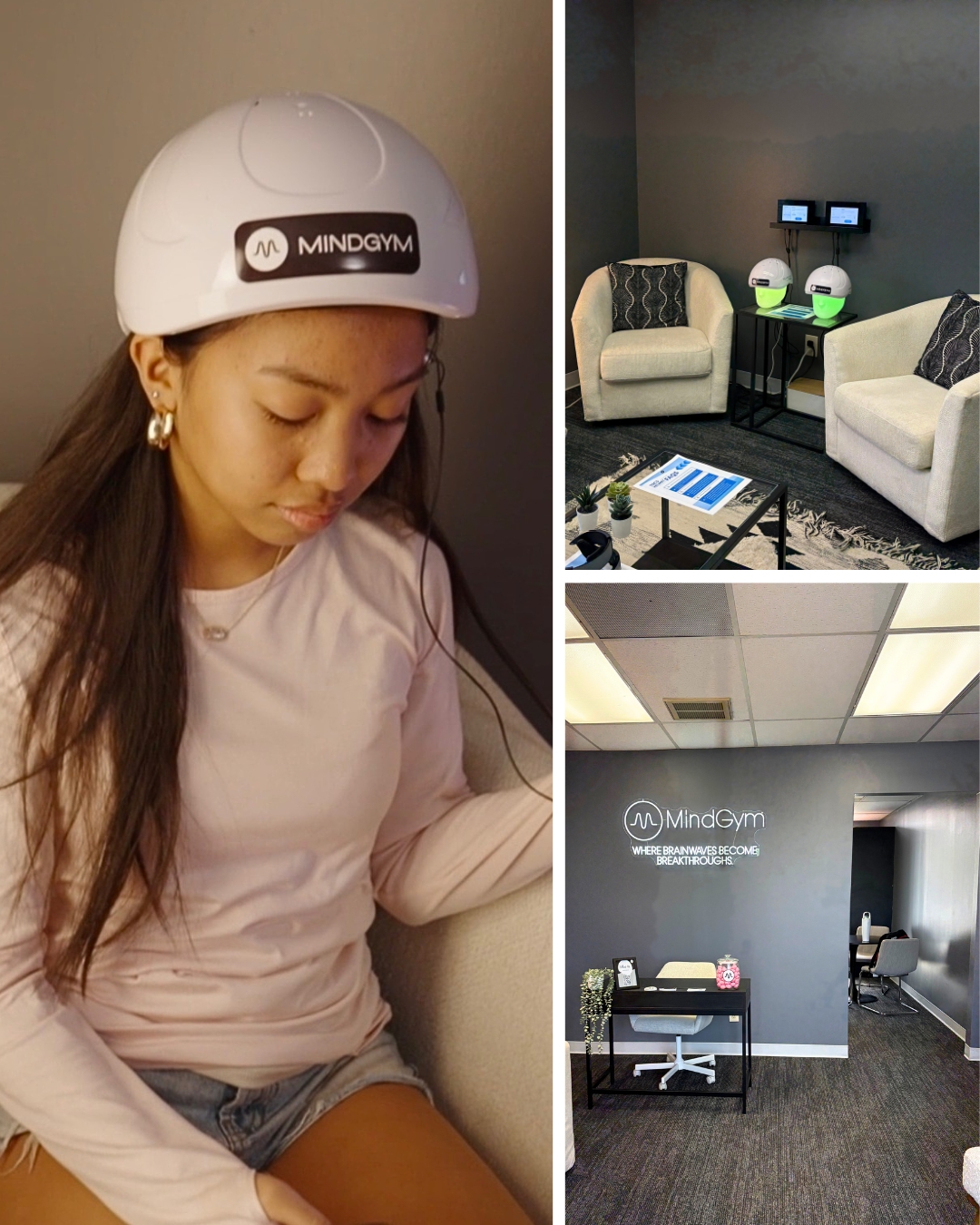 MindGym Neurofeedback Facebook ad: $75 Brain Map & First Neurofeedback Session!