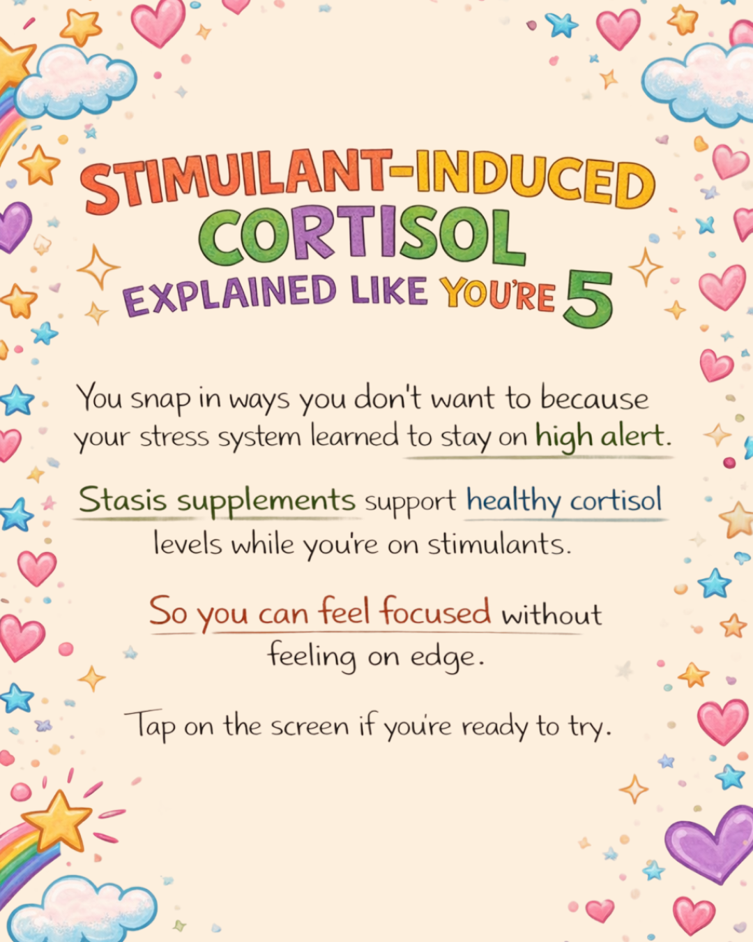 Stasis Facebook ad