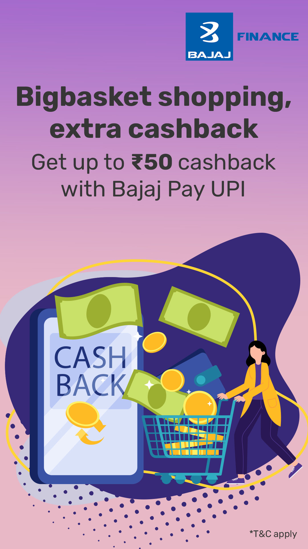 Bajaj Finserv Facebook ad