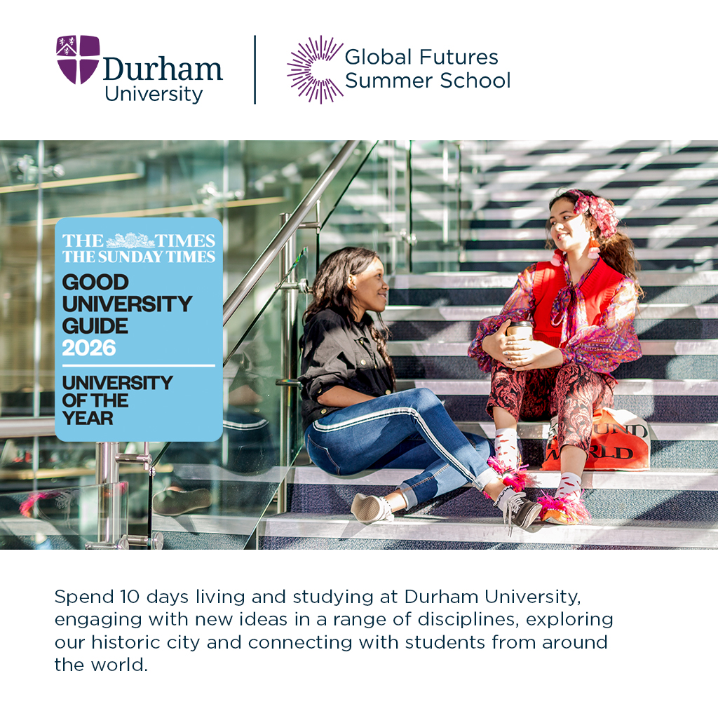 Durham University Facebook ad: Looking for an unforgettable summer school opportunity for…
