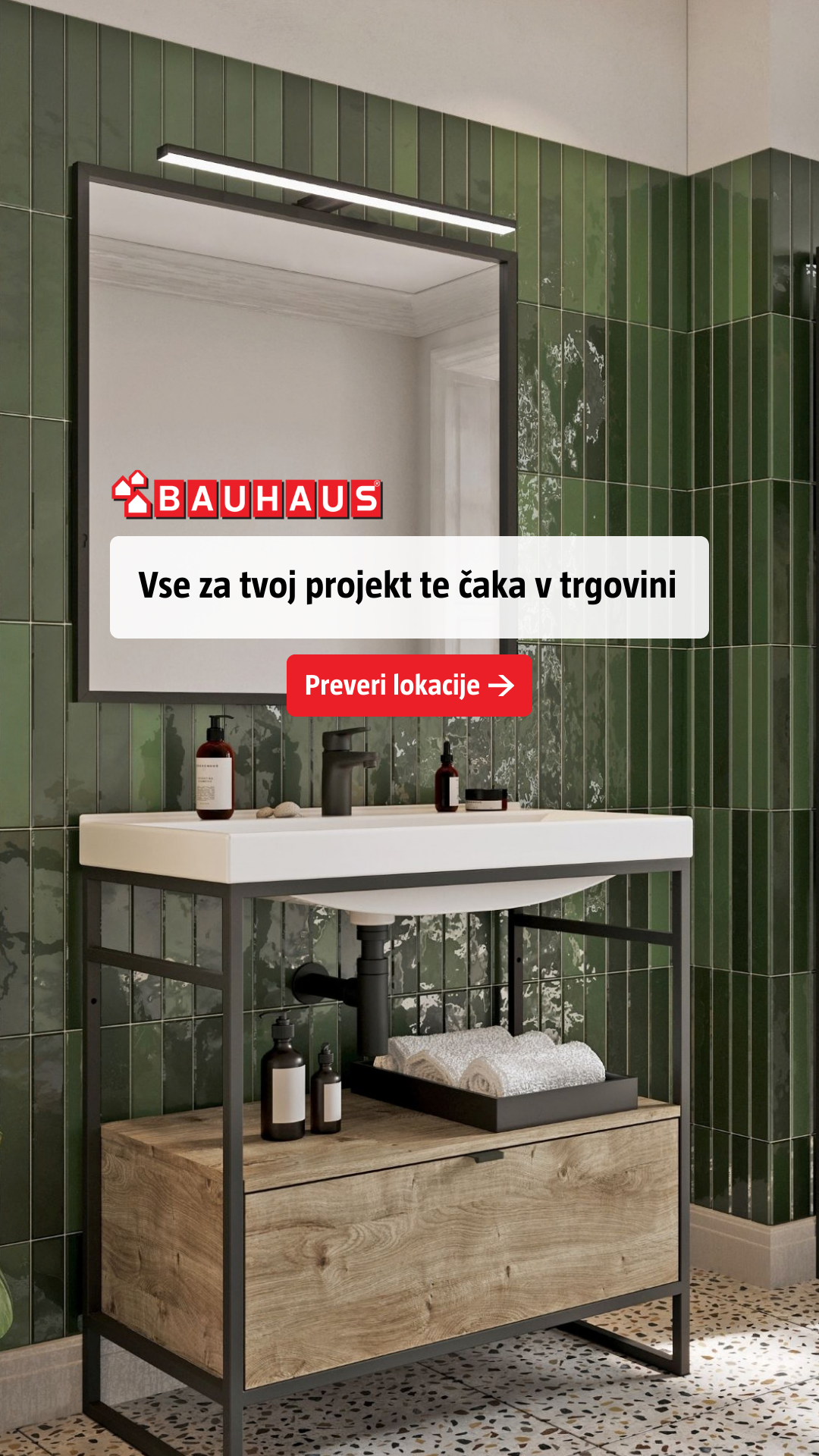 BAUHAUS Slovenija Facebook ad