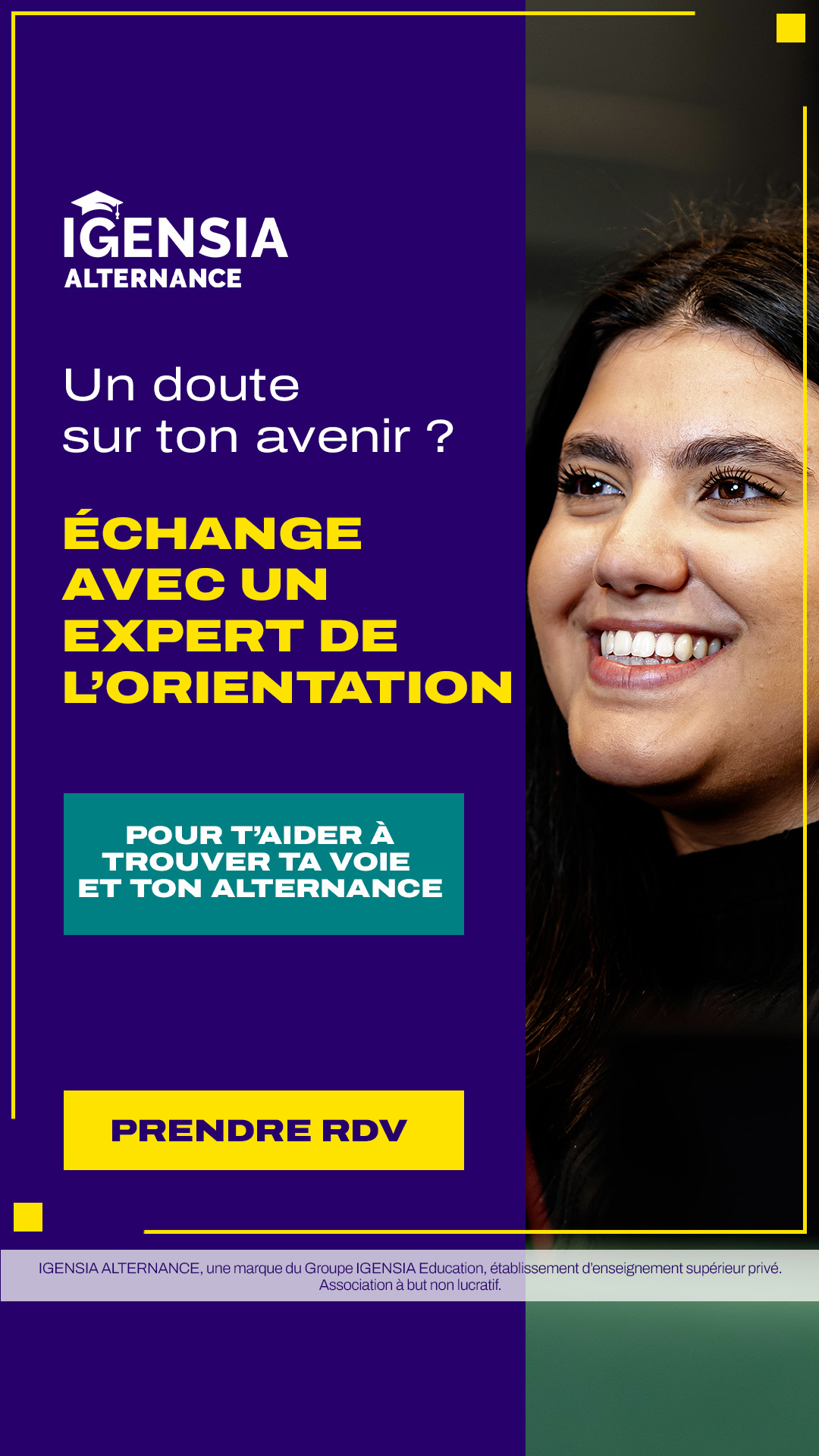 IGENSIA Alternance Facebook ad from Jun 22, 2026
