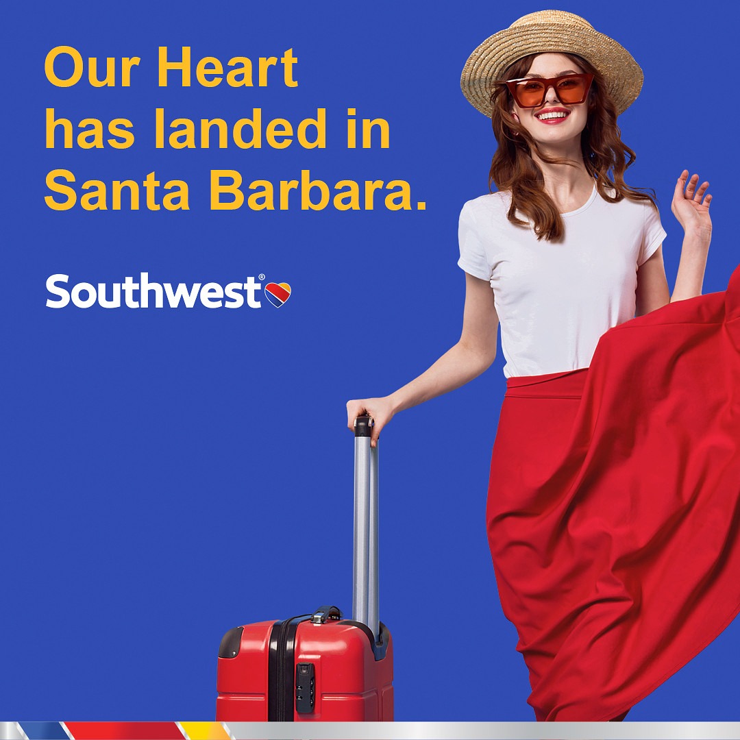 Visit Santa Barbara Facebook ad: Ready for vacation?