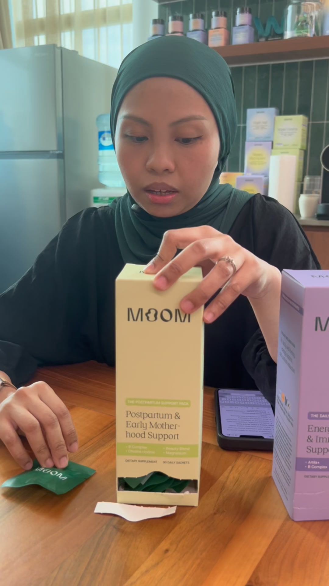 Moom Health Facebook ad: Introducing MOOM's Postpartum Support Pack