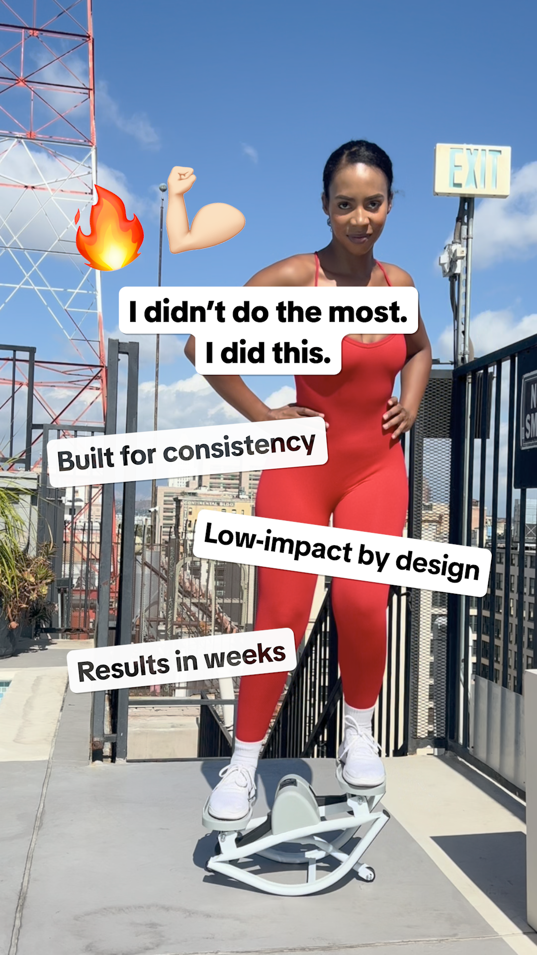 LhanelFit Facebook ad