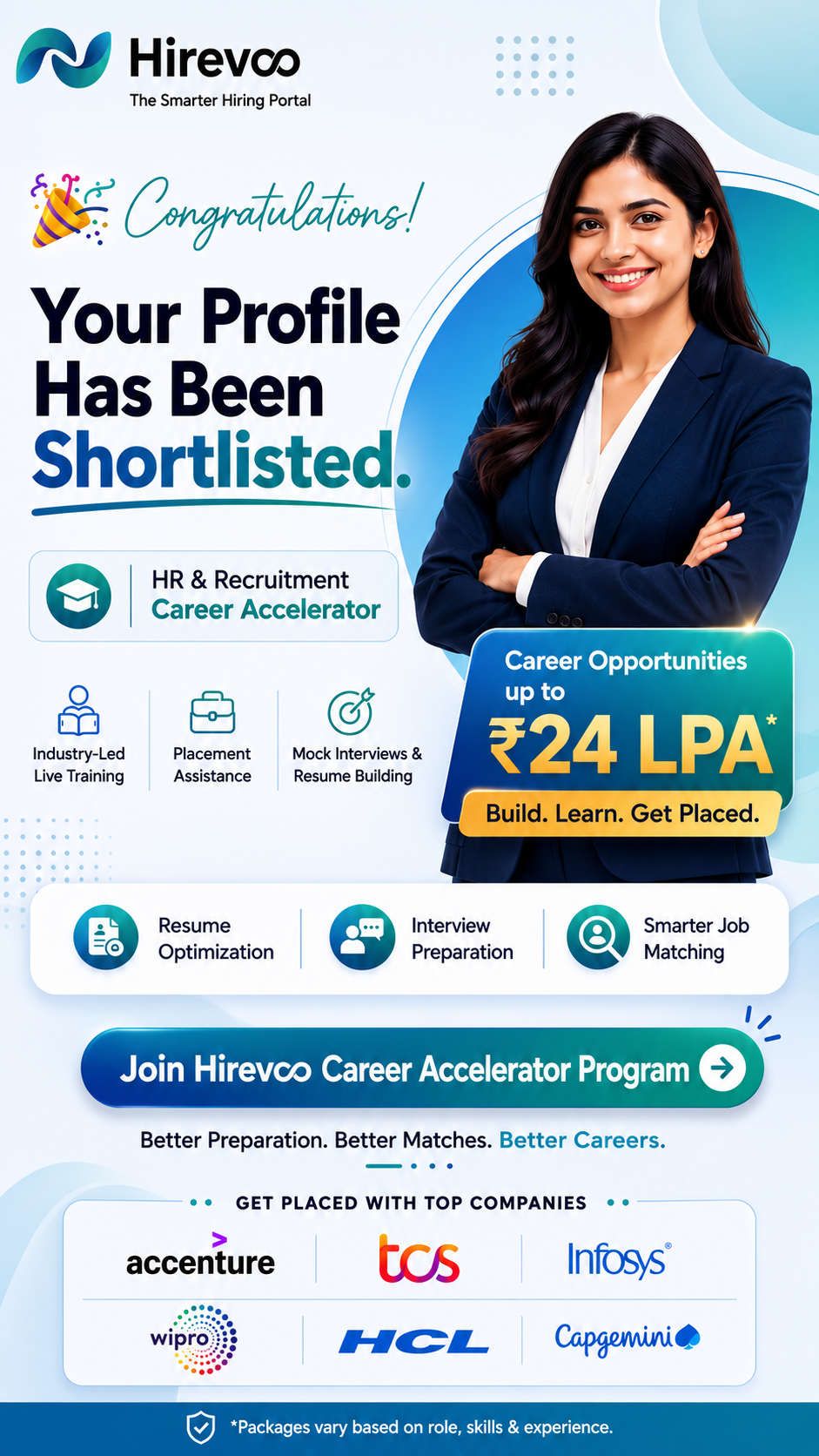 Hirevoo Facebook ad from Jul 15, 2026