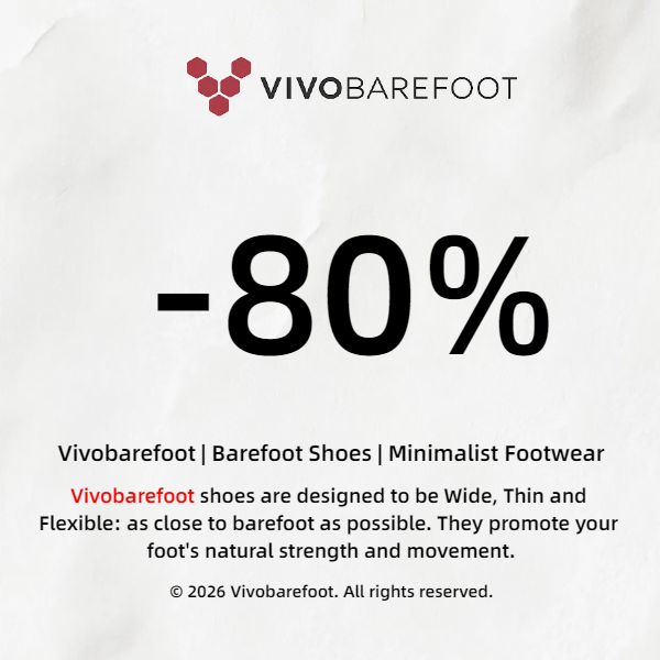 Vivobarefoot Store Facebook ad: Limited Time, Don’t Miss Out!
