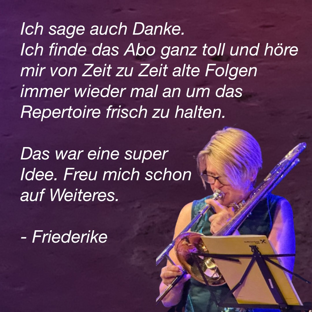 Jazzschule Berlin Facebook ad: Play By Ear Abo