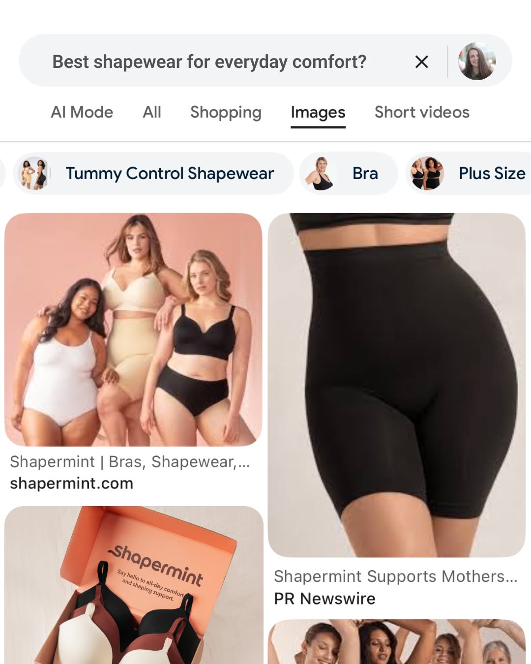 Shapermint Facebook ad