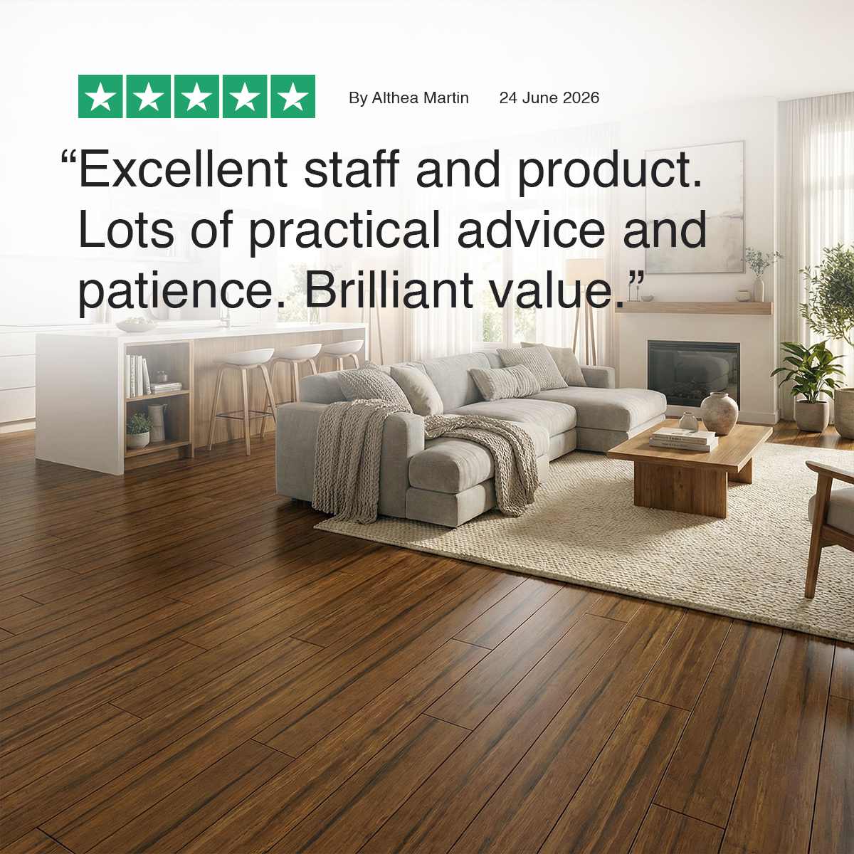 Bamboo Flooring Company Facebook ad