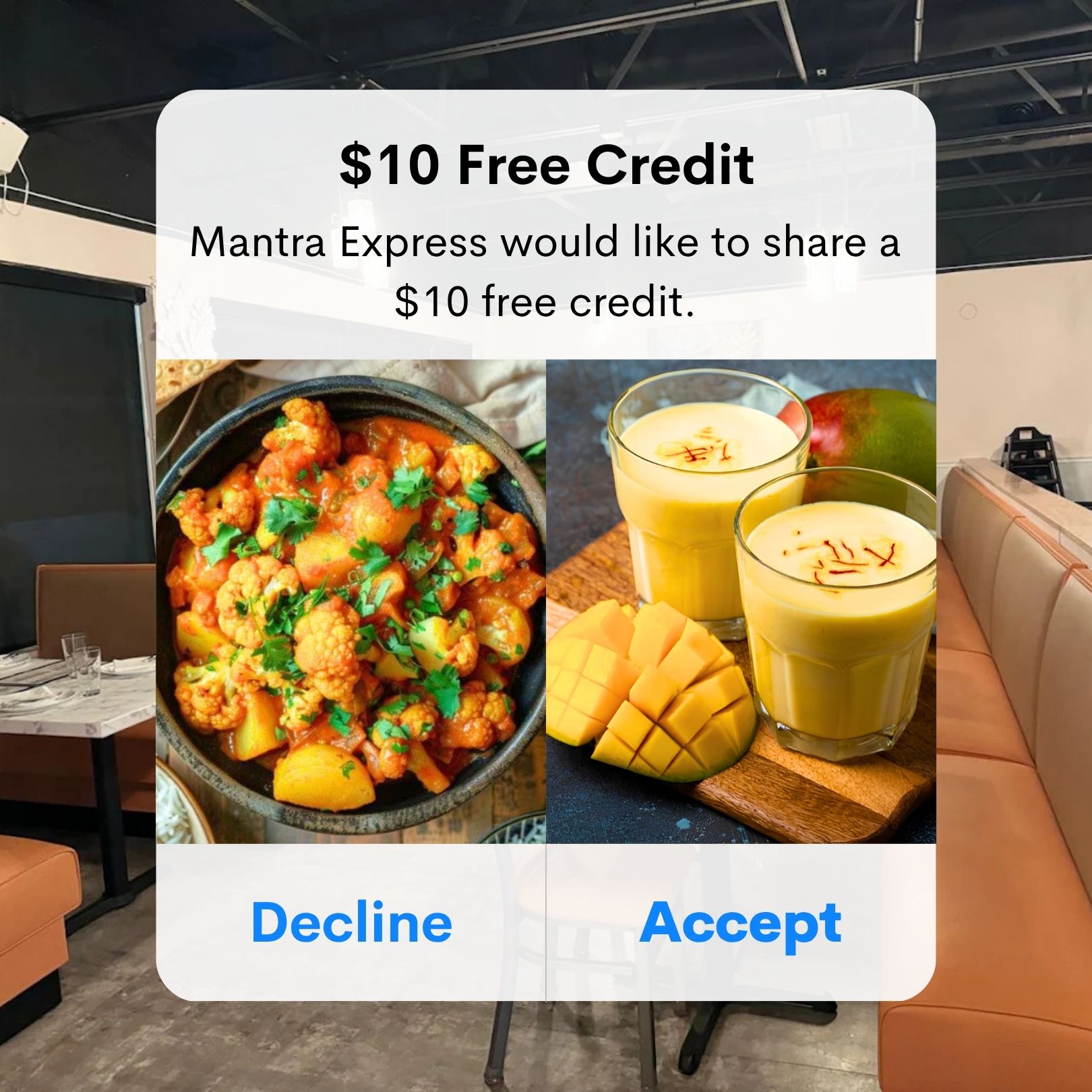 Mantra Express  Facebook ad