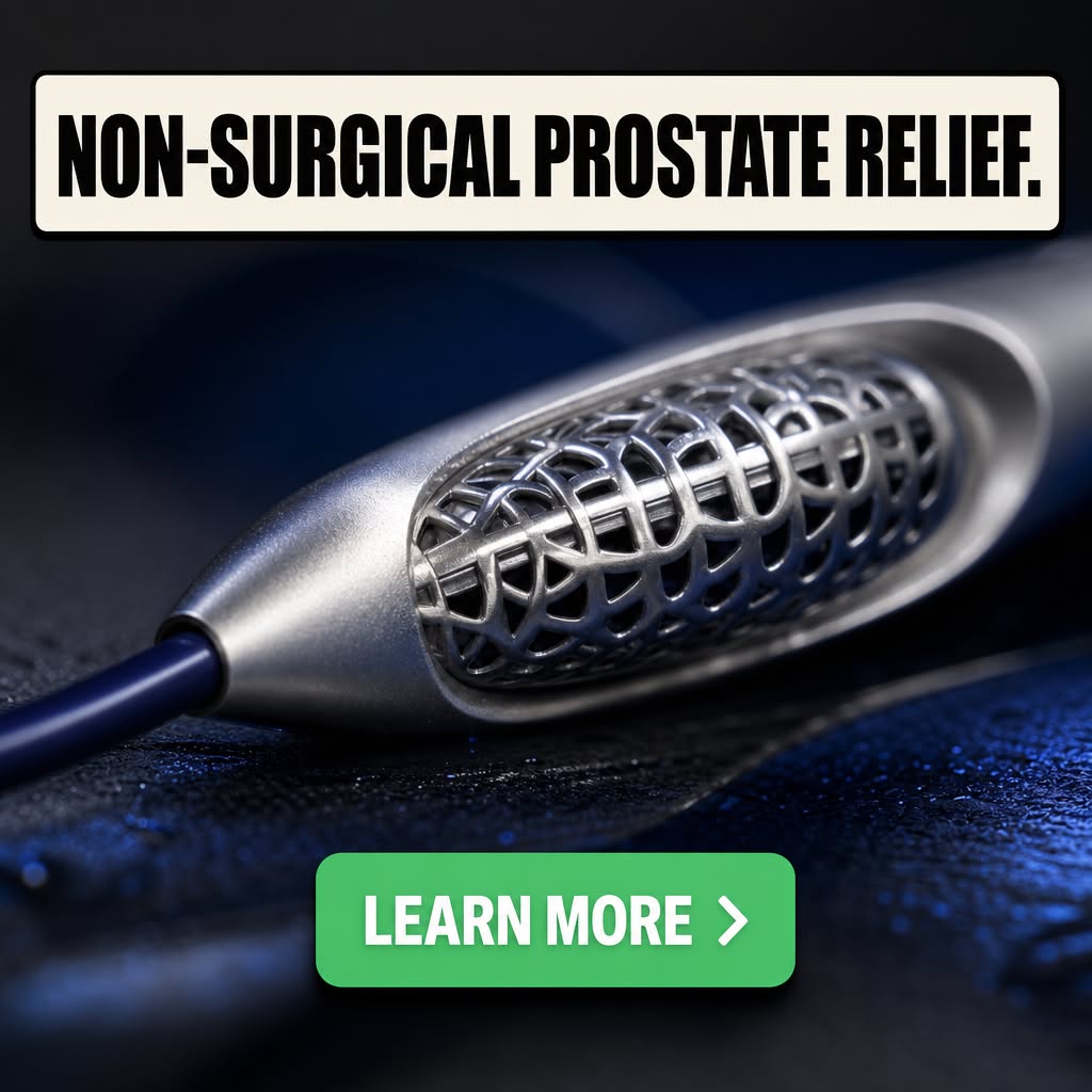 Daily Life Answers Facebook ad: Enlarged Prostate Treatments That Don't Require Surgery in…
