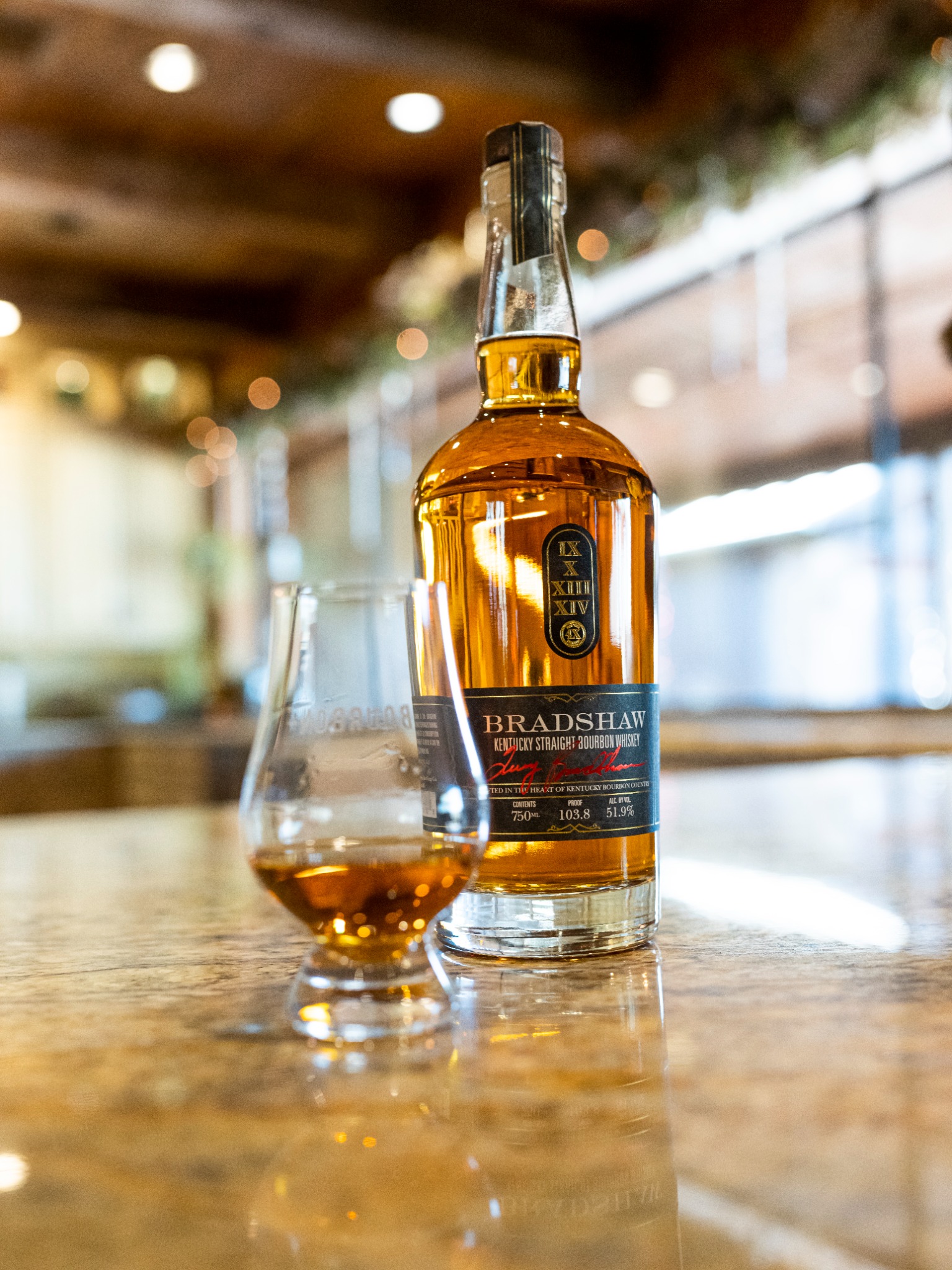 Drink Bradshaw Bourbon Facebook ad from Oct 20, 2025