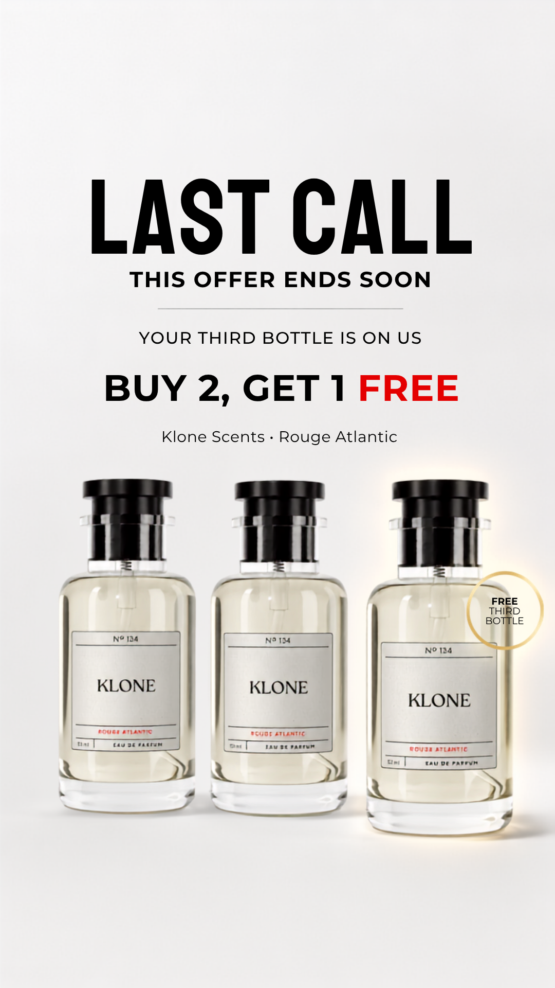 Klone Scents Facebook ad: These colognes are a MUST have!
