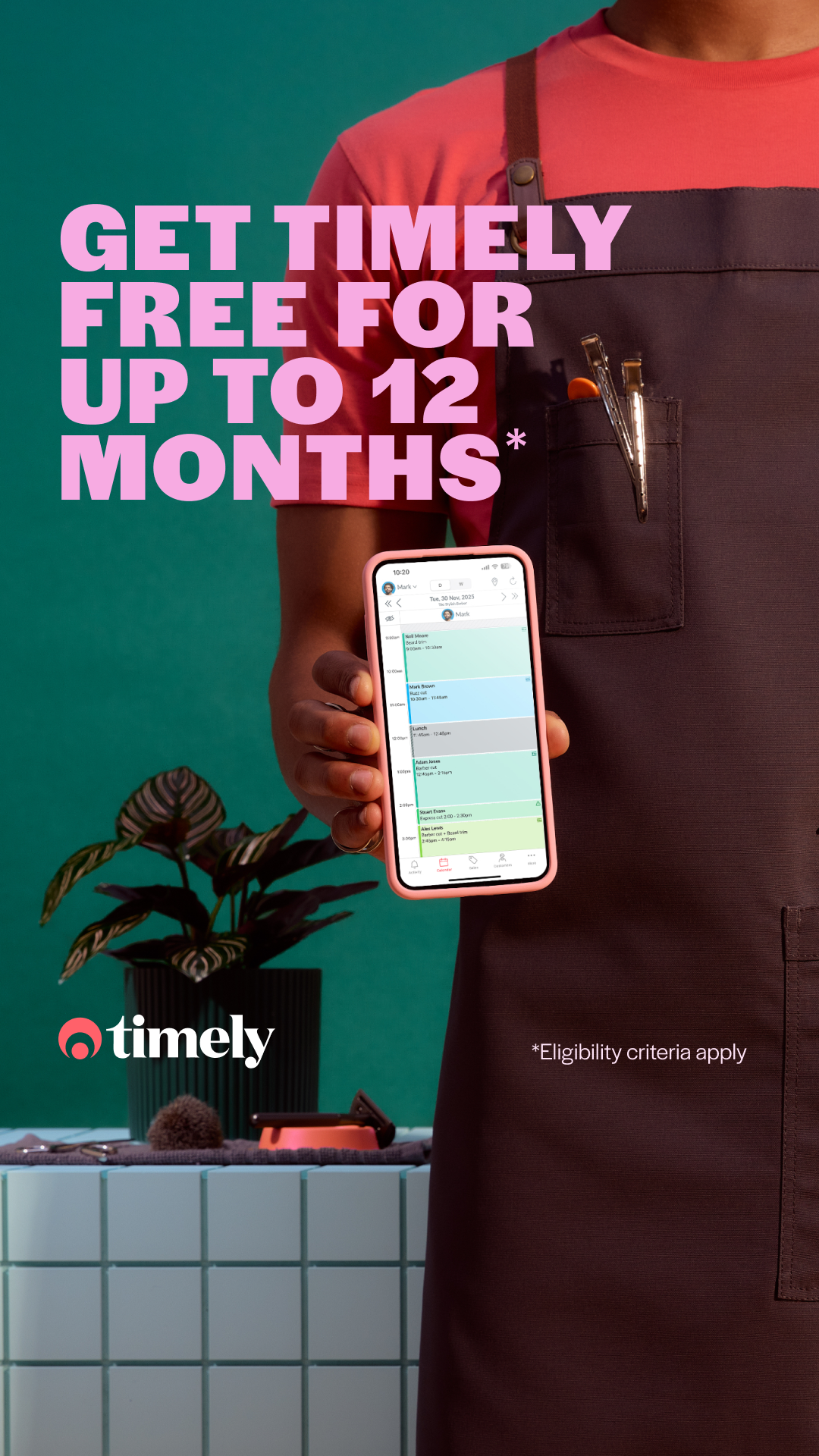 Timely Appointment Software Facebook ad