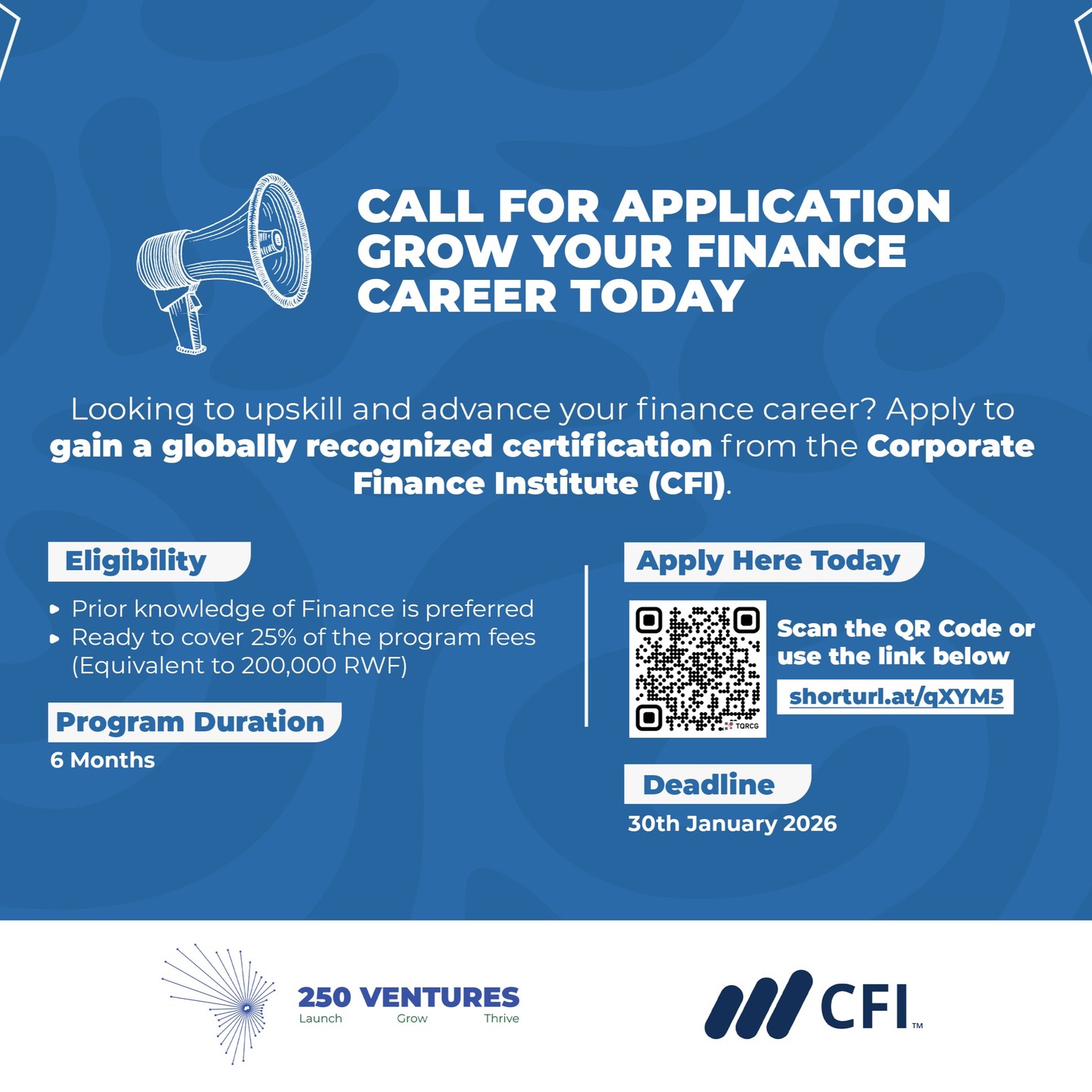 250startups Facebook ad: Ready to take your finance career to the…