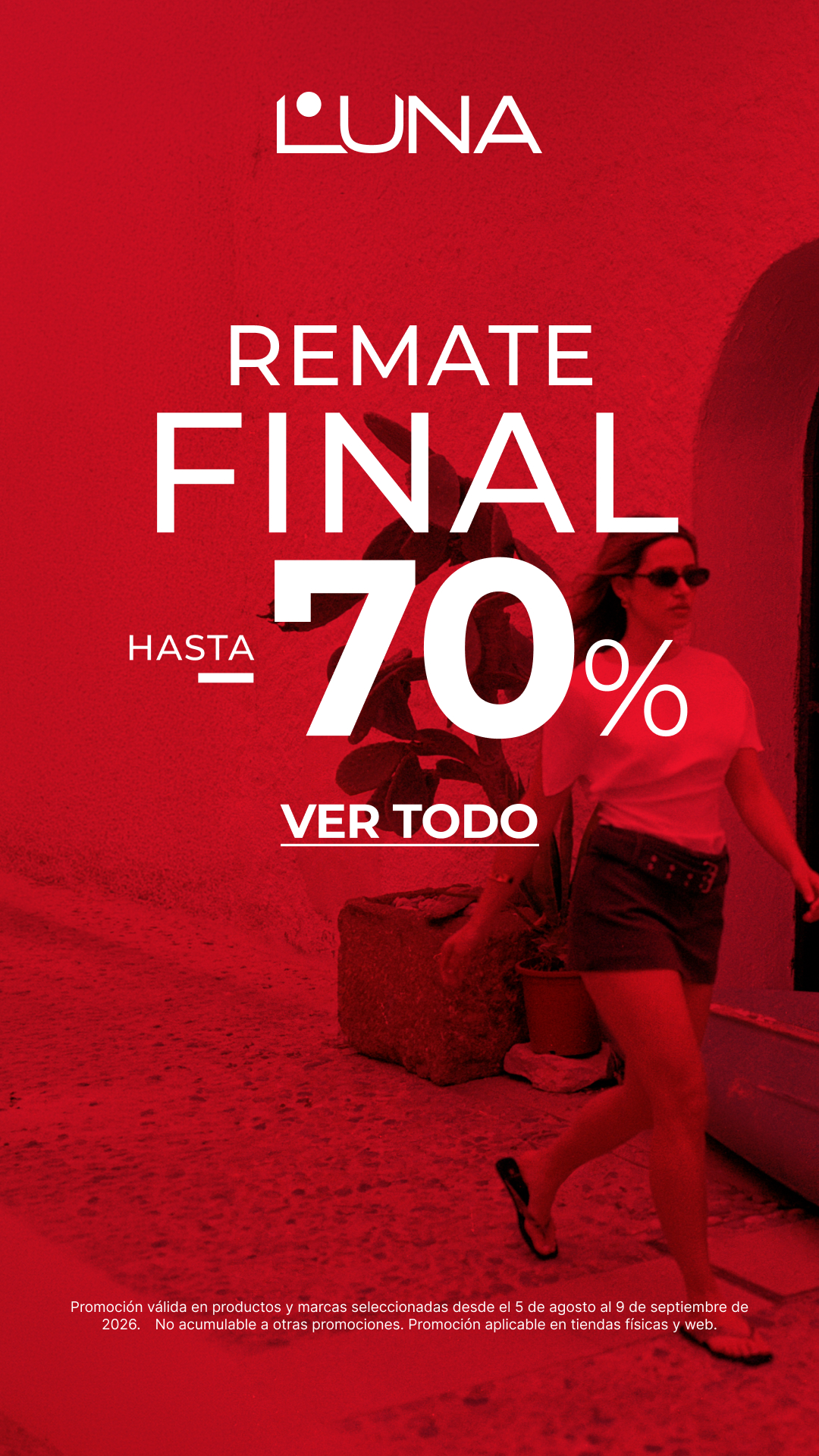 LUNA Calzados y Complementos Facebook ad from Aug 5, 2026