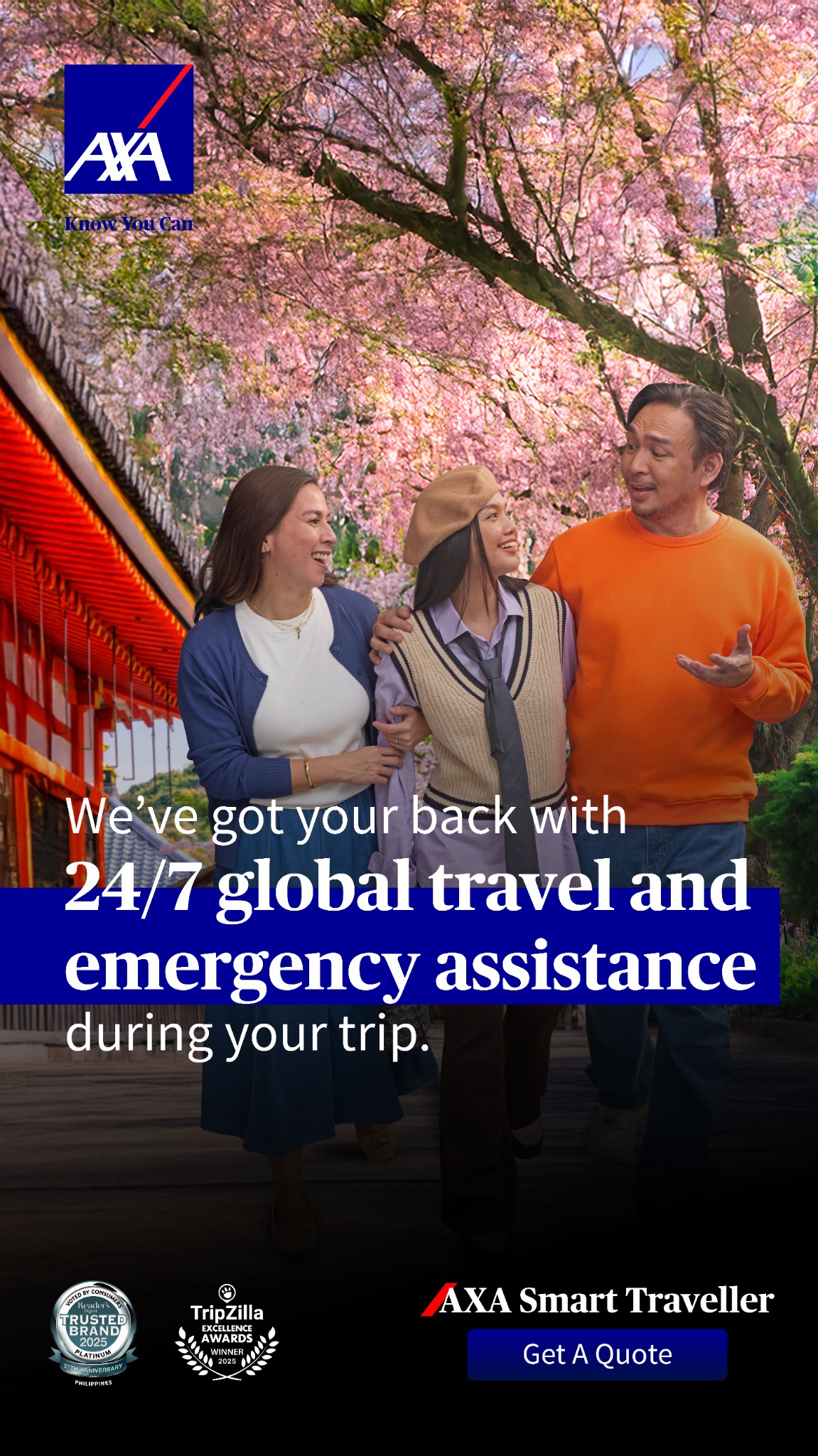 AXA Philippines Facebook ad