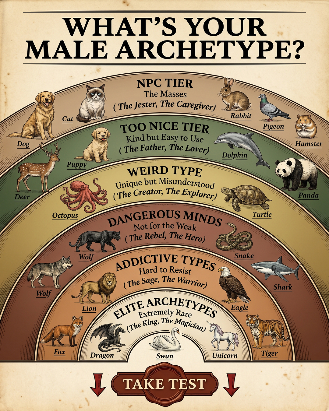 Impulse: Archetype Discovery & Brain Training Facebook ad