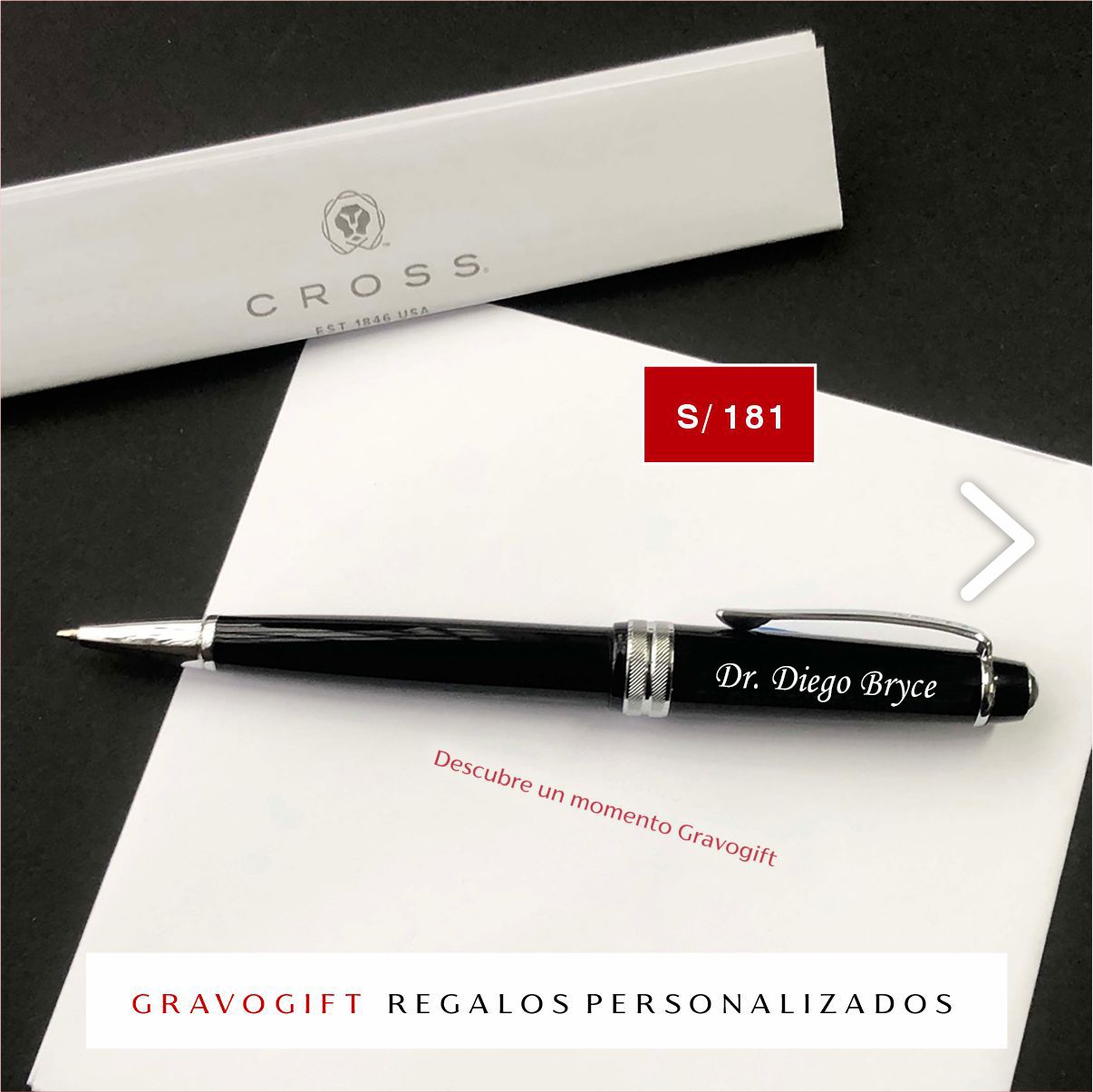 Gravogift - Regalos Premium Grabados Facebook ad: ★ Regalos Personalizados.