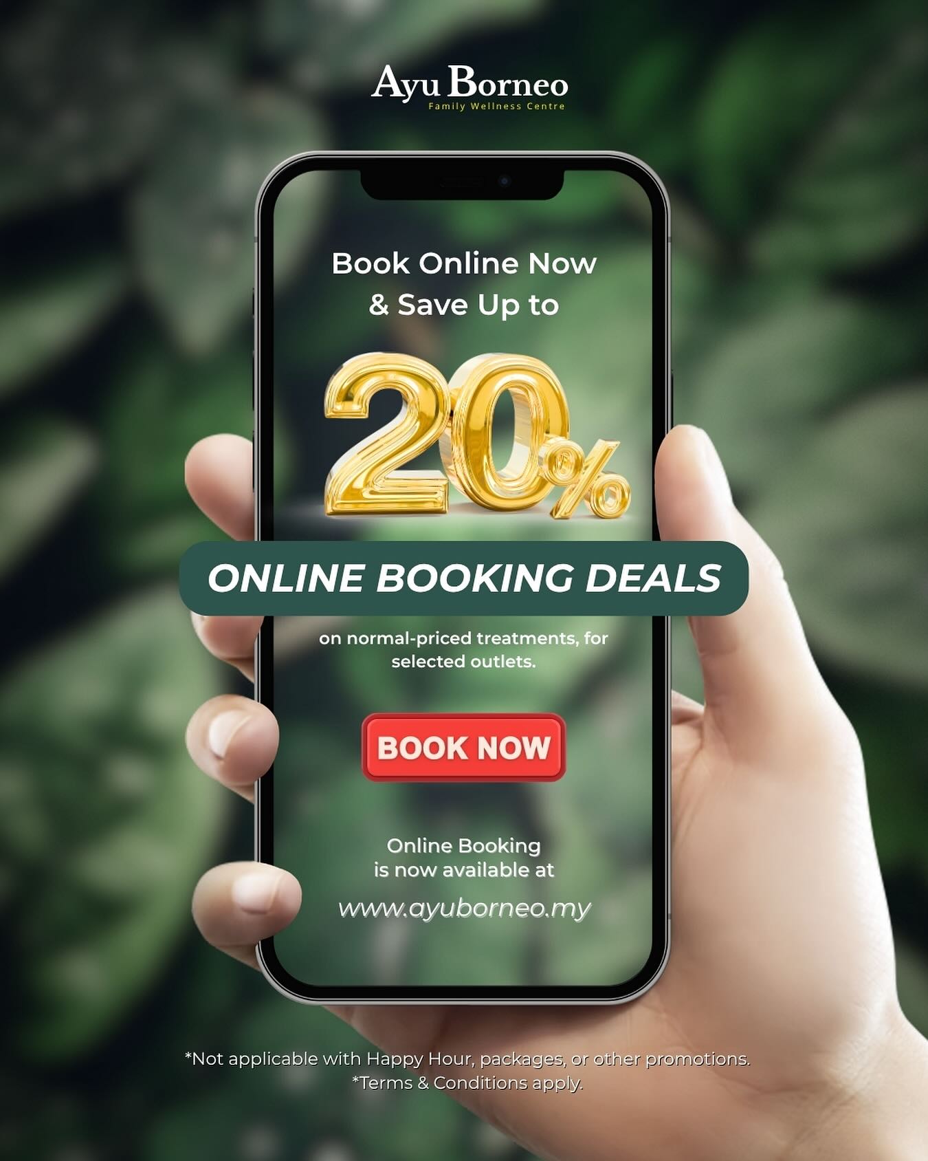 Ayu Borneo Facebook ad