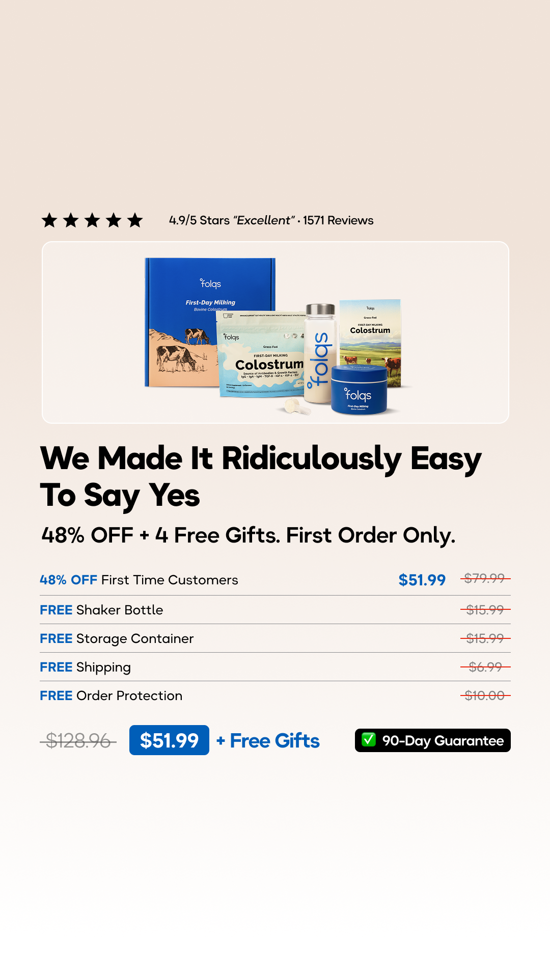 Folqs Facebook ad