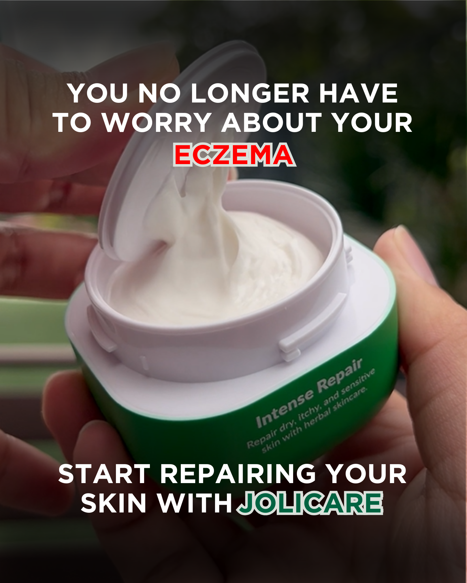 Jolicare - Repair Dry, Itchy & Sensitive Skin Facebook ad