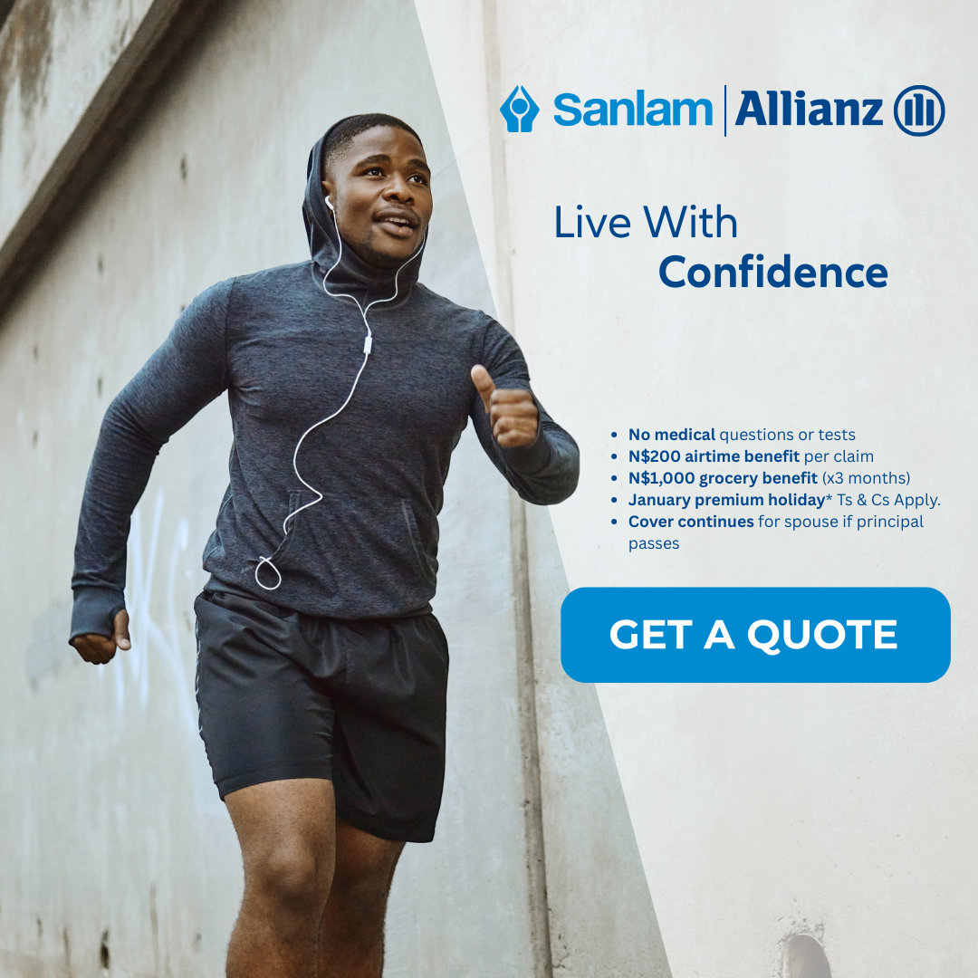 SanlamAllianz Namibia Facebook ad: Sanlam Funeral Cover