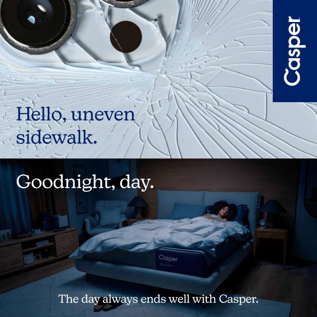Casper Facebook ad