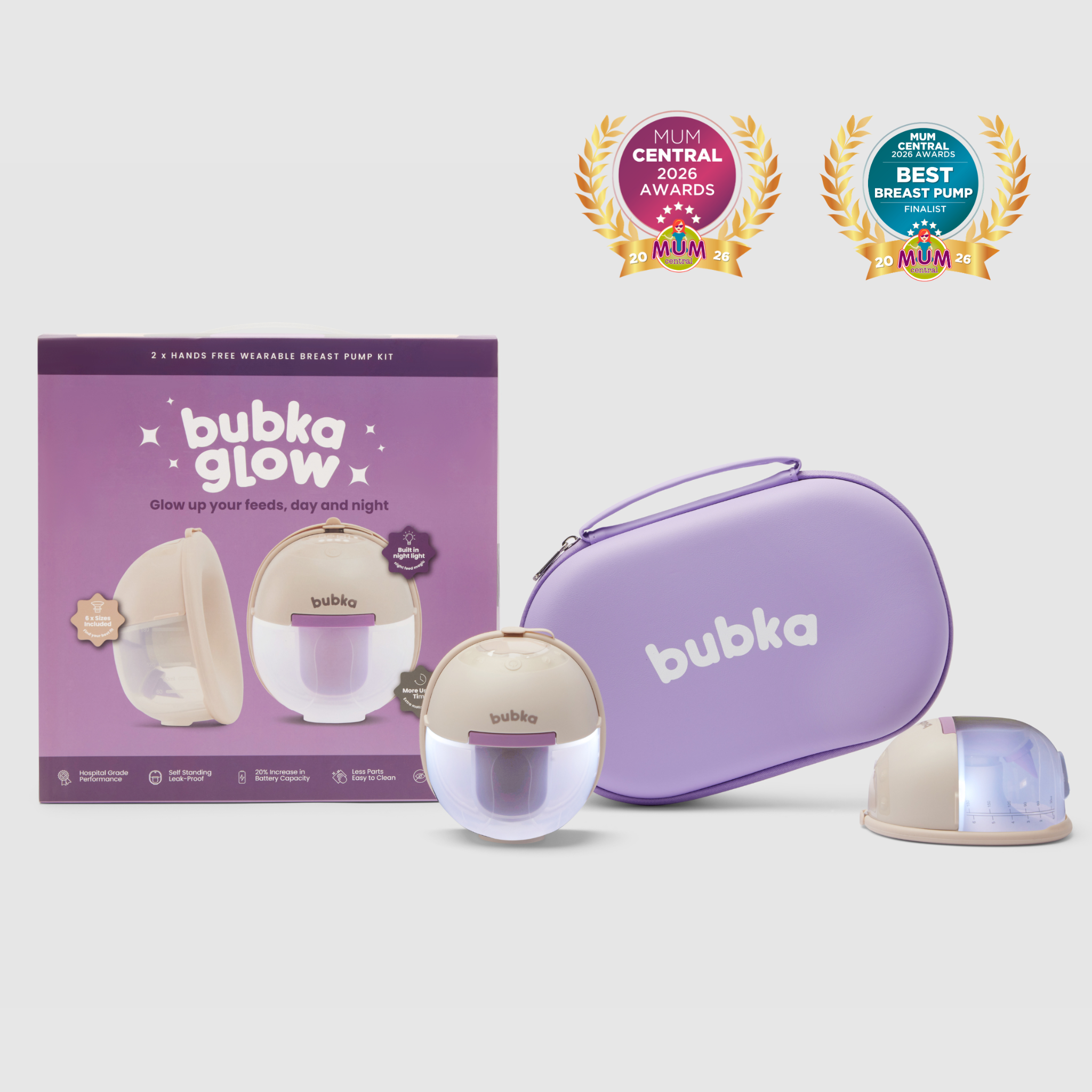 Bubka Breast Pumps Facebook ad from May 25, 2026
