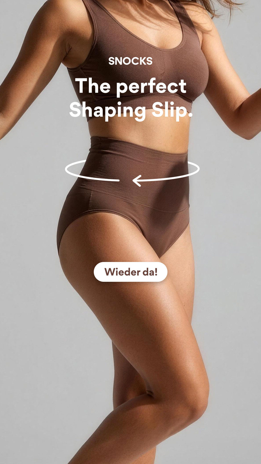 Snocks Facebook ad: Jetzt Shapewear shoppen