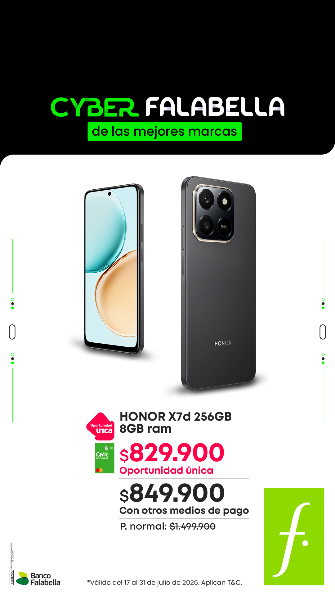 Falabella Colombia Facebook ad