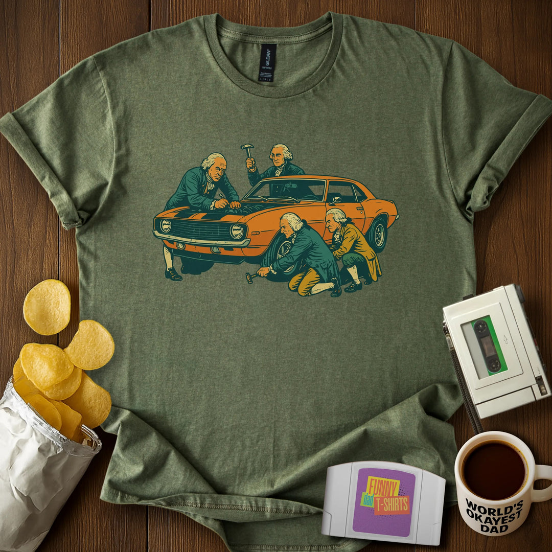 Funny Dad T-Shirts Facebook ad