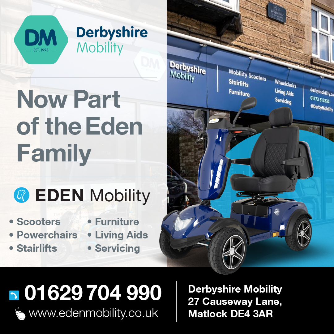 Eden Mobility Facebook ad: We’re thrilled to announce that Eden Mobility has…