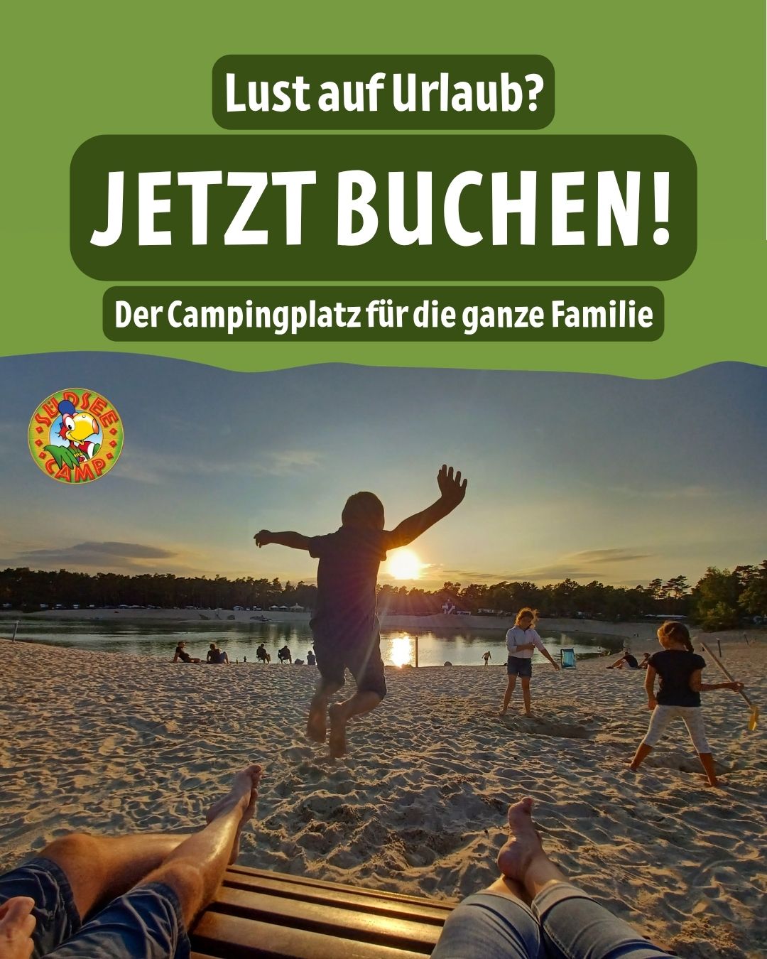 Südsee-Camp Facebook ad