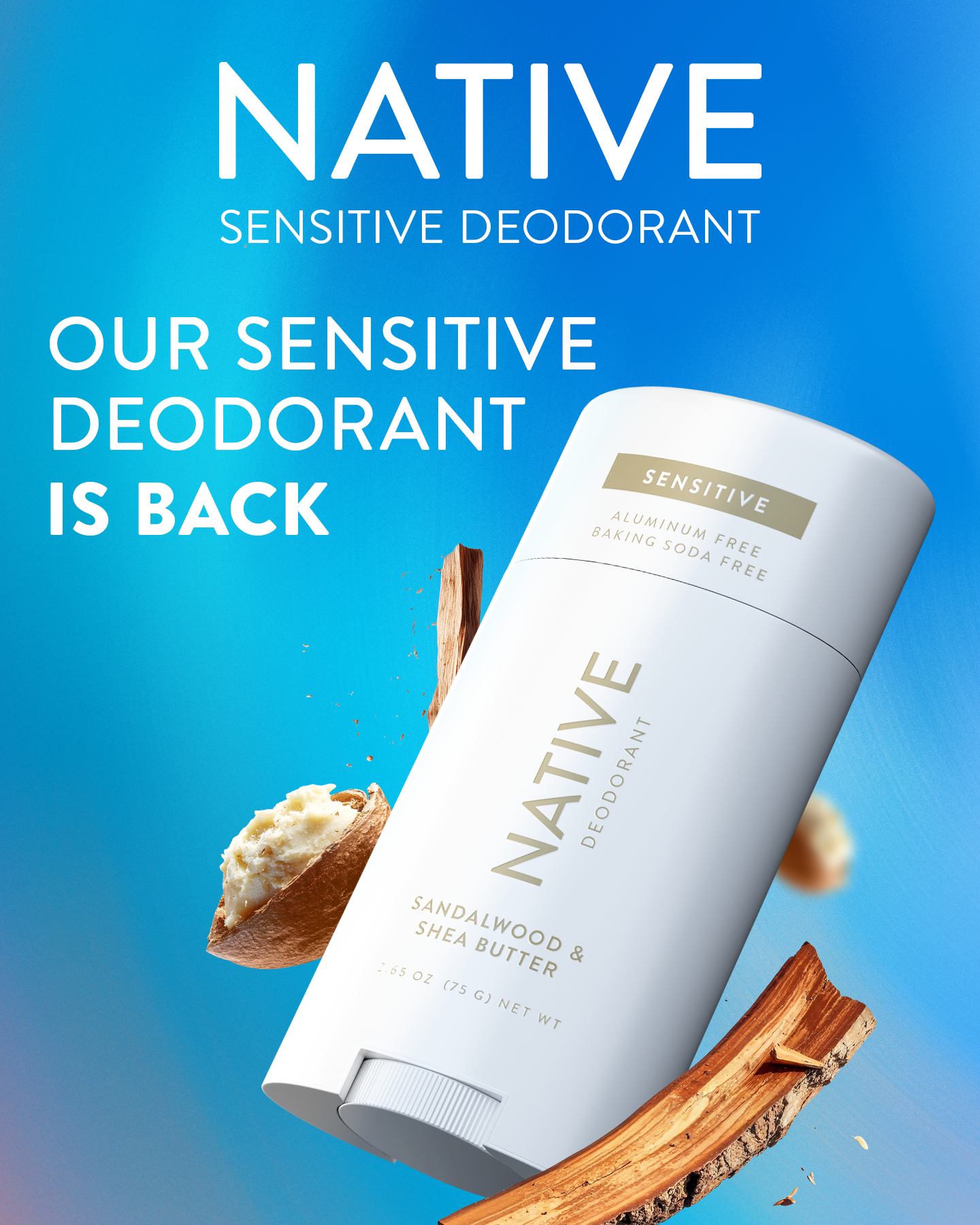 Native Facebook ad