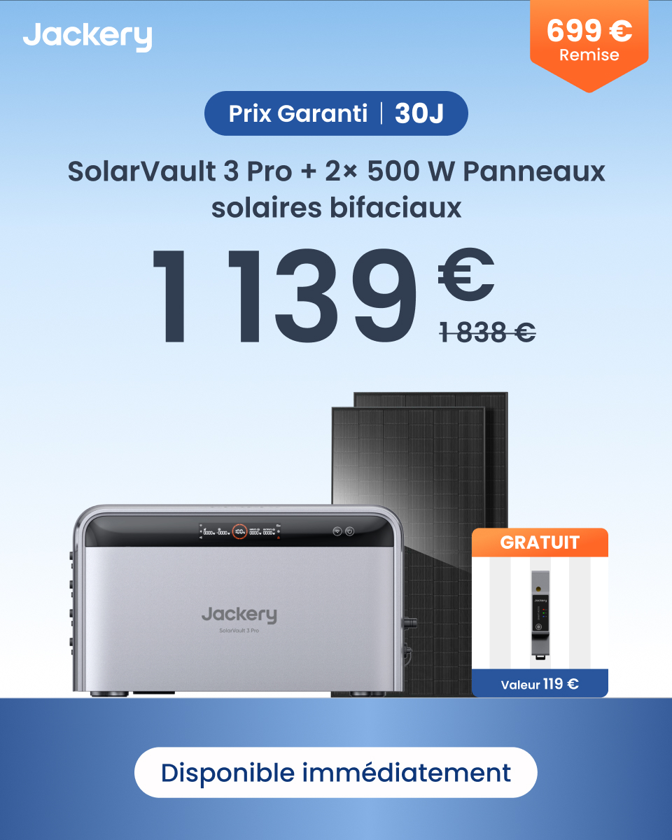 Jackery FR Facebook ad from Jul 1, 2026