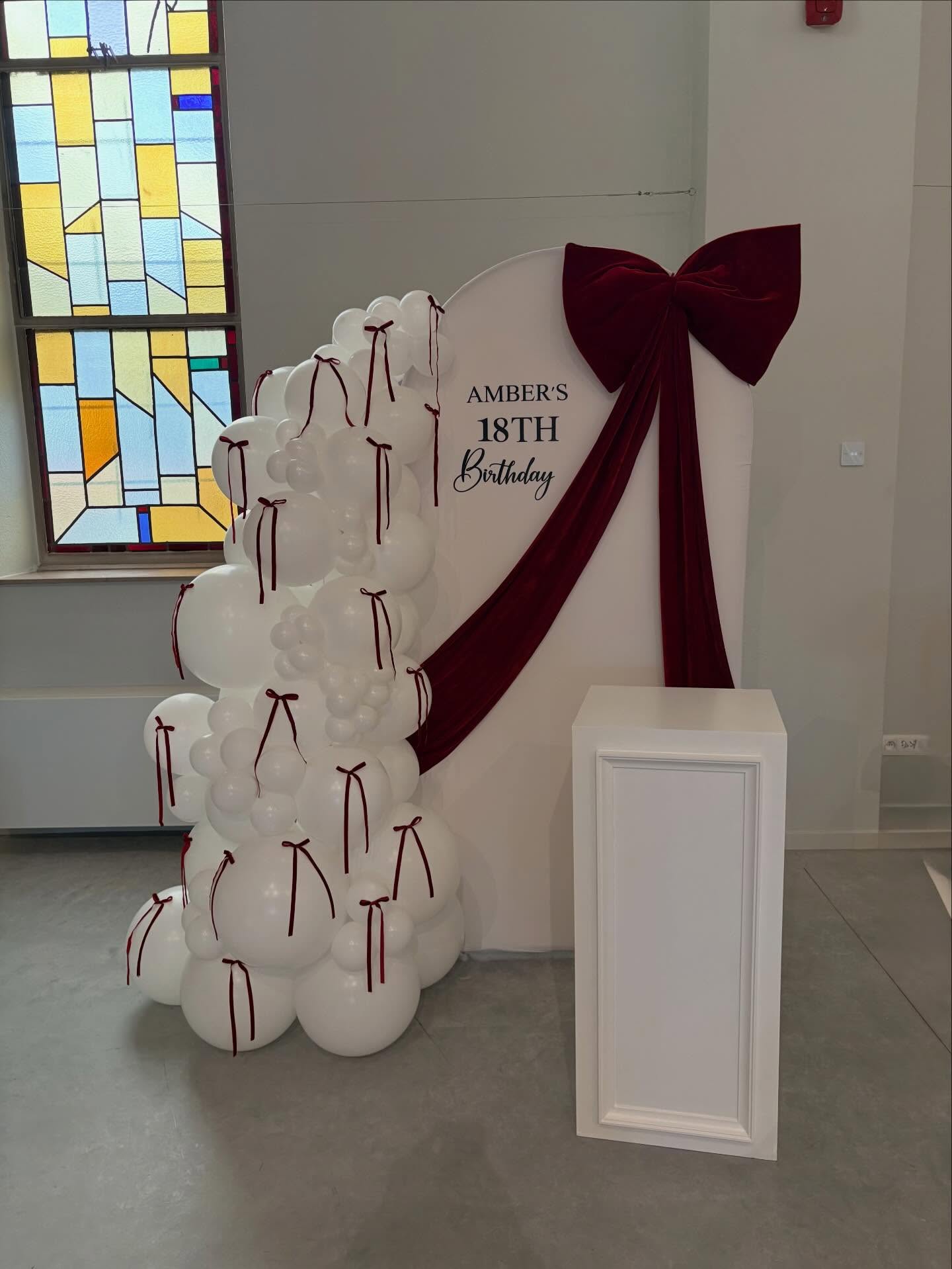 De Ballonnenboutique Facebook ad: Amber’s 18th birthday!