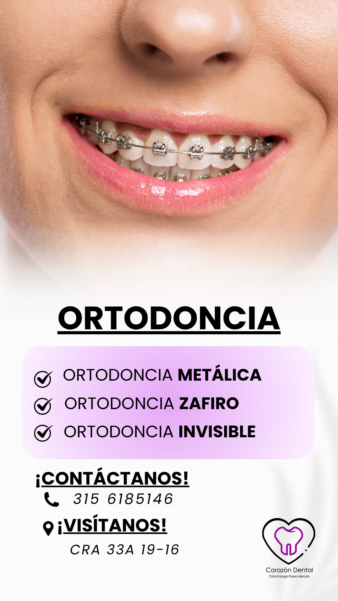 Corazondental Facebook ad