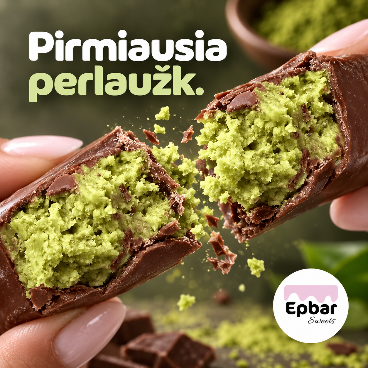 EPBAR Facebook ad: TRAŠKA. TIRPSTA. DINGSTA.