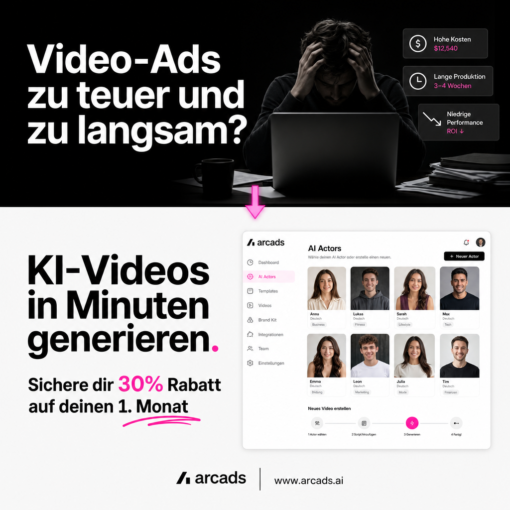 Arcads AI - Newsletter   Facebook ad