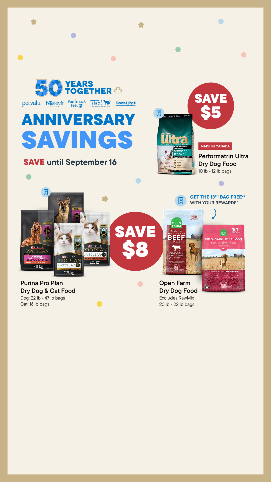 Pet Valu Facebook ad