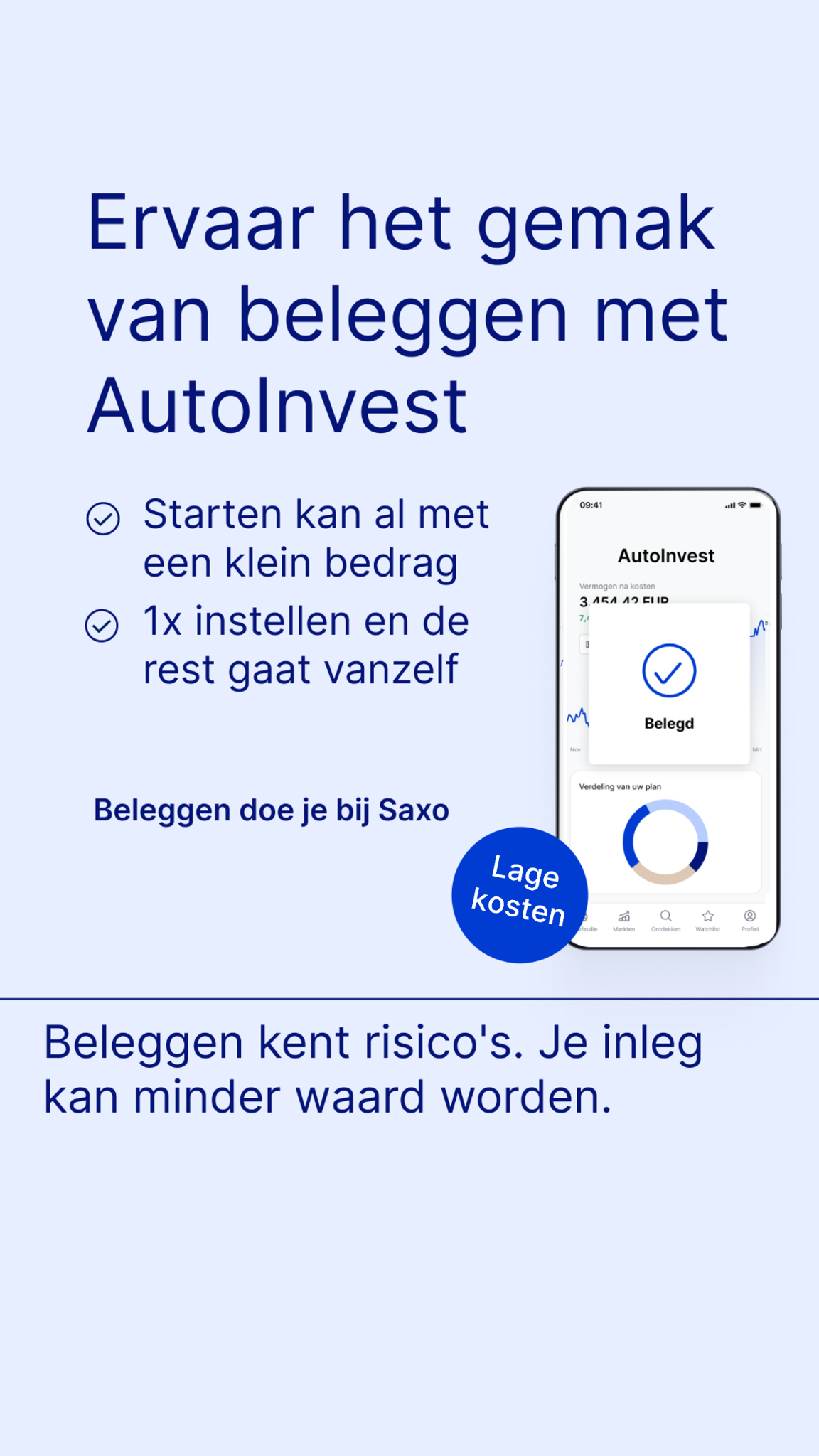Saxo Bank Nederland Facebook ad