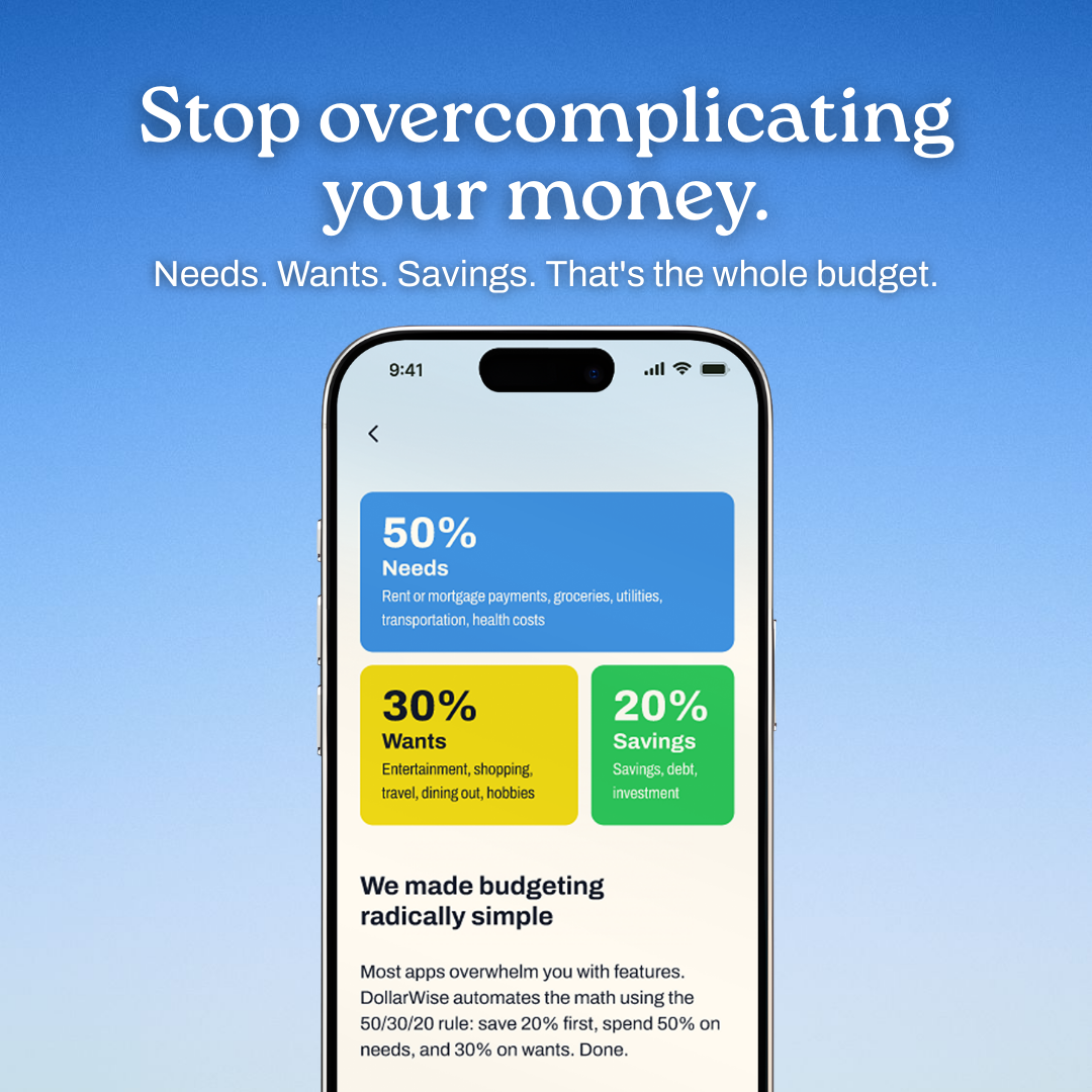 Dollarwise Facebook ad