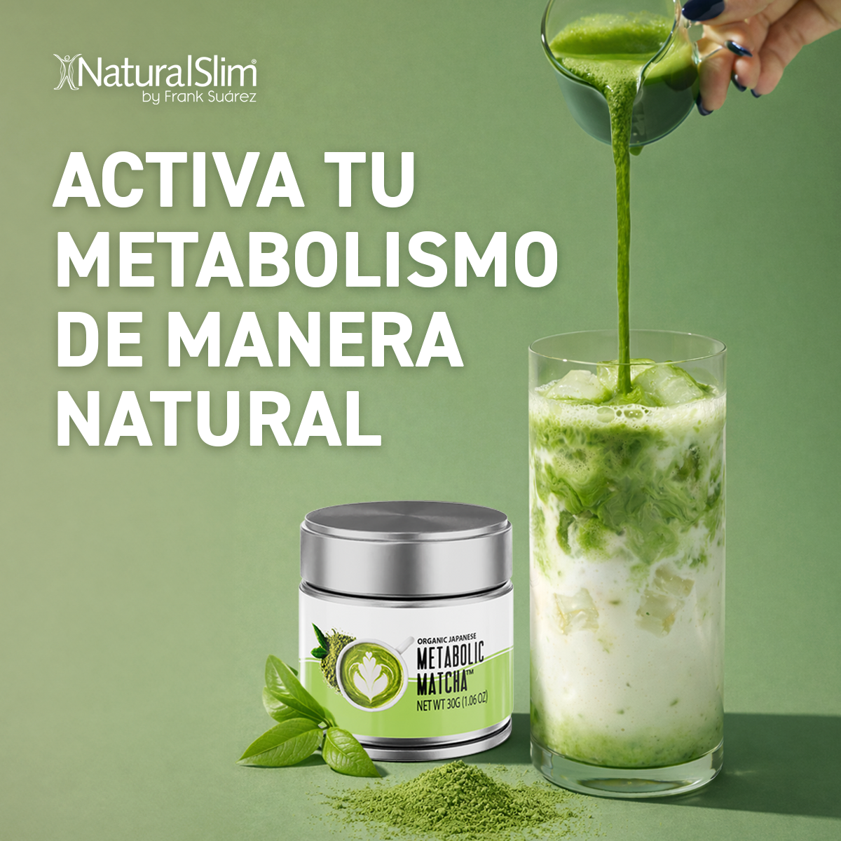 NaturalSlim Puerto Rico Facebook ad: Metabolic Matcha Tea