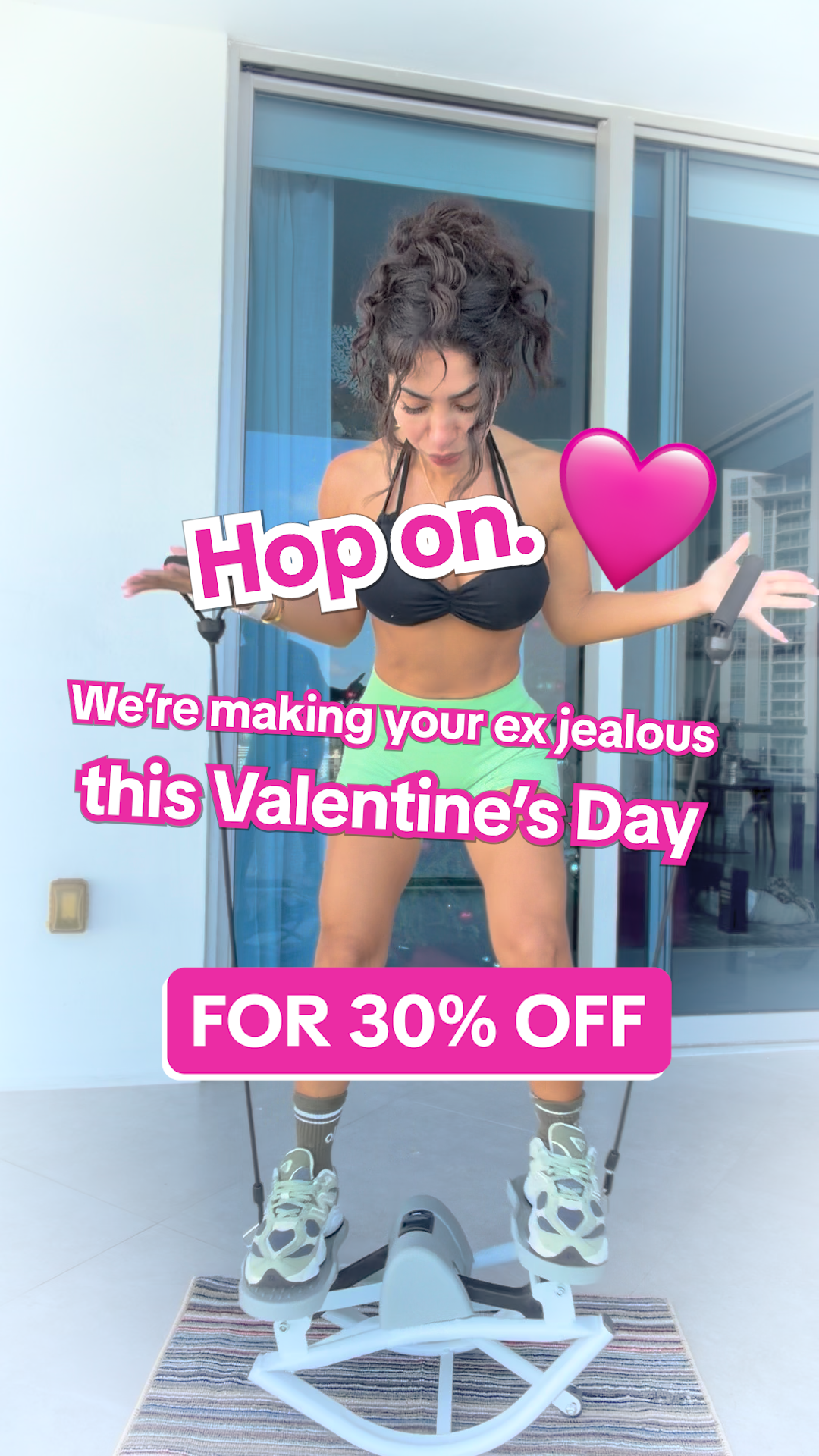LhanelFit Facebook ad